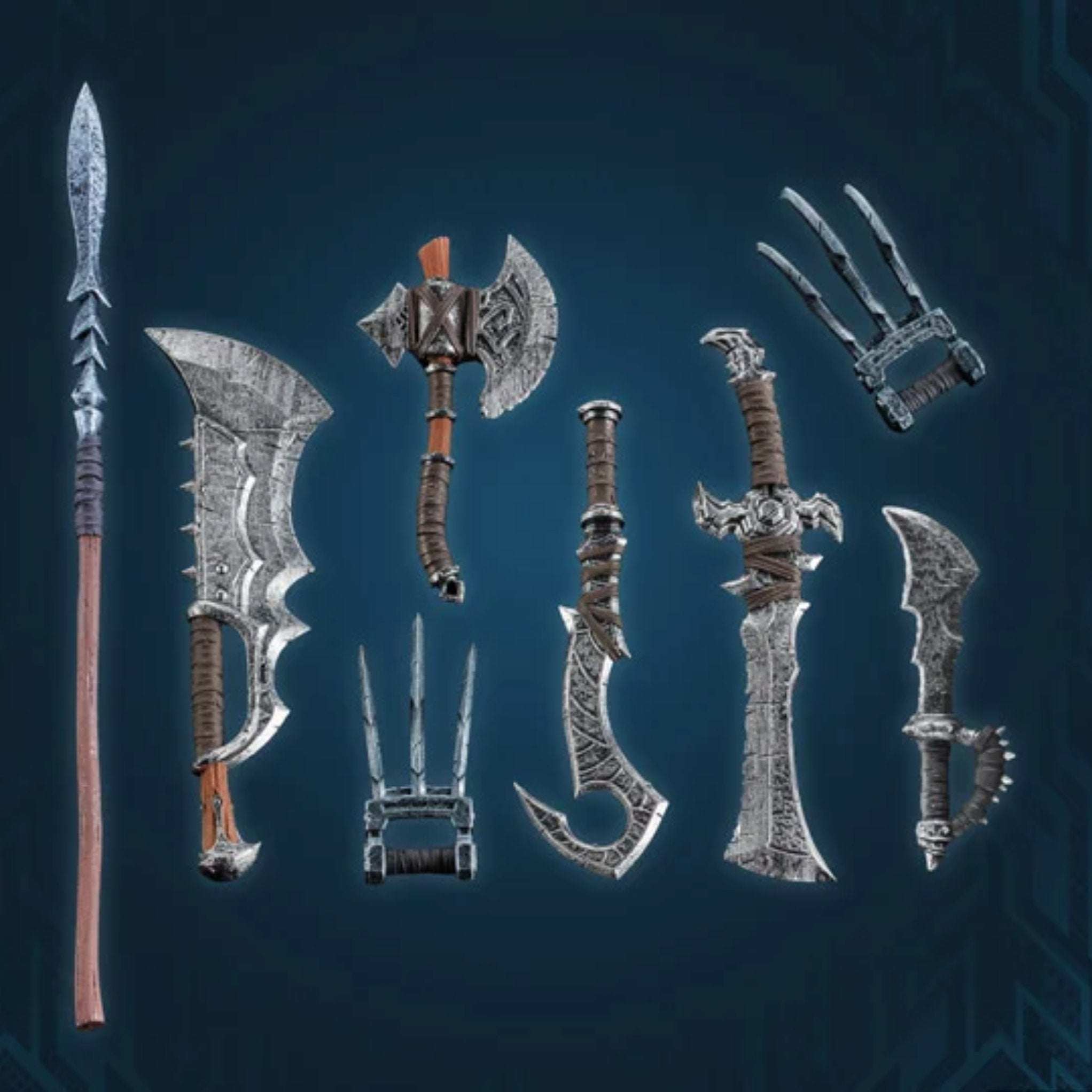 Animal Warriors of The Kingdom Primal Collection Series 2 Cold Blooded Weapon Set、mySite、hgirdovlk