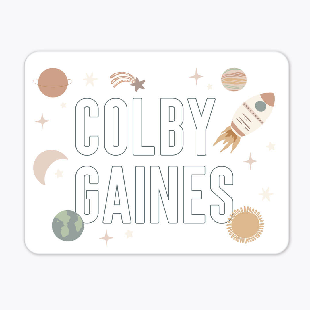  Kids Personalized Whiteboard | Star Explorer Navy、mySite、layawaytickets