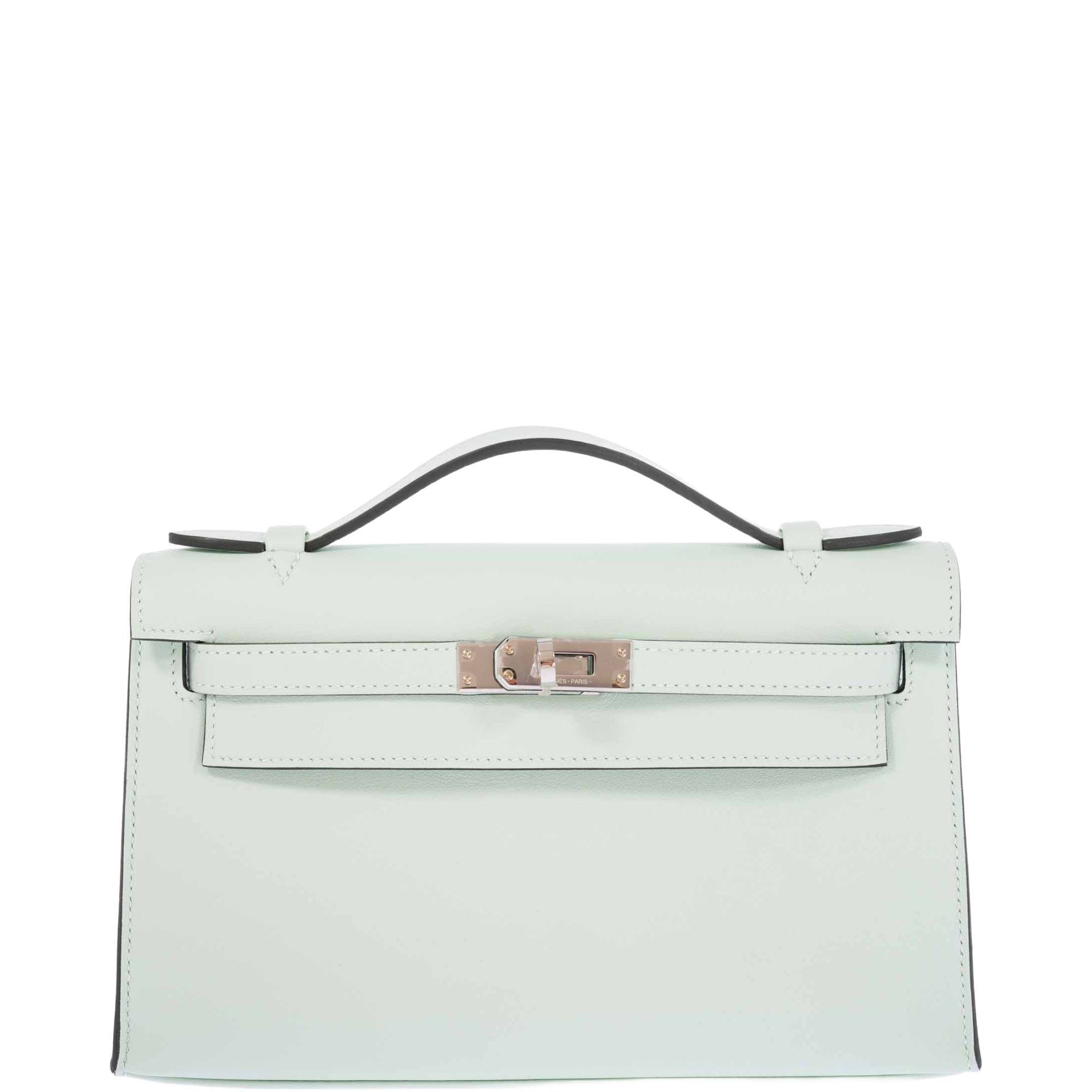 Hermès Kelly Mini Pochette Vert Peppermint Swift Palladium Hardware、mySite、garminoutage.com