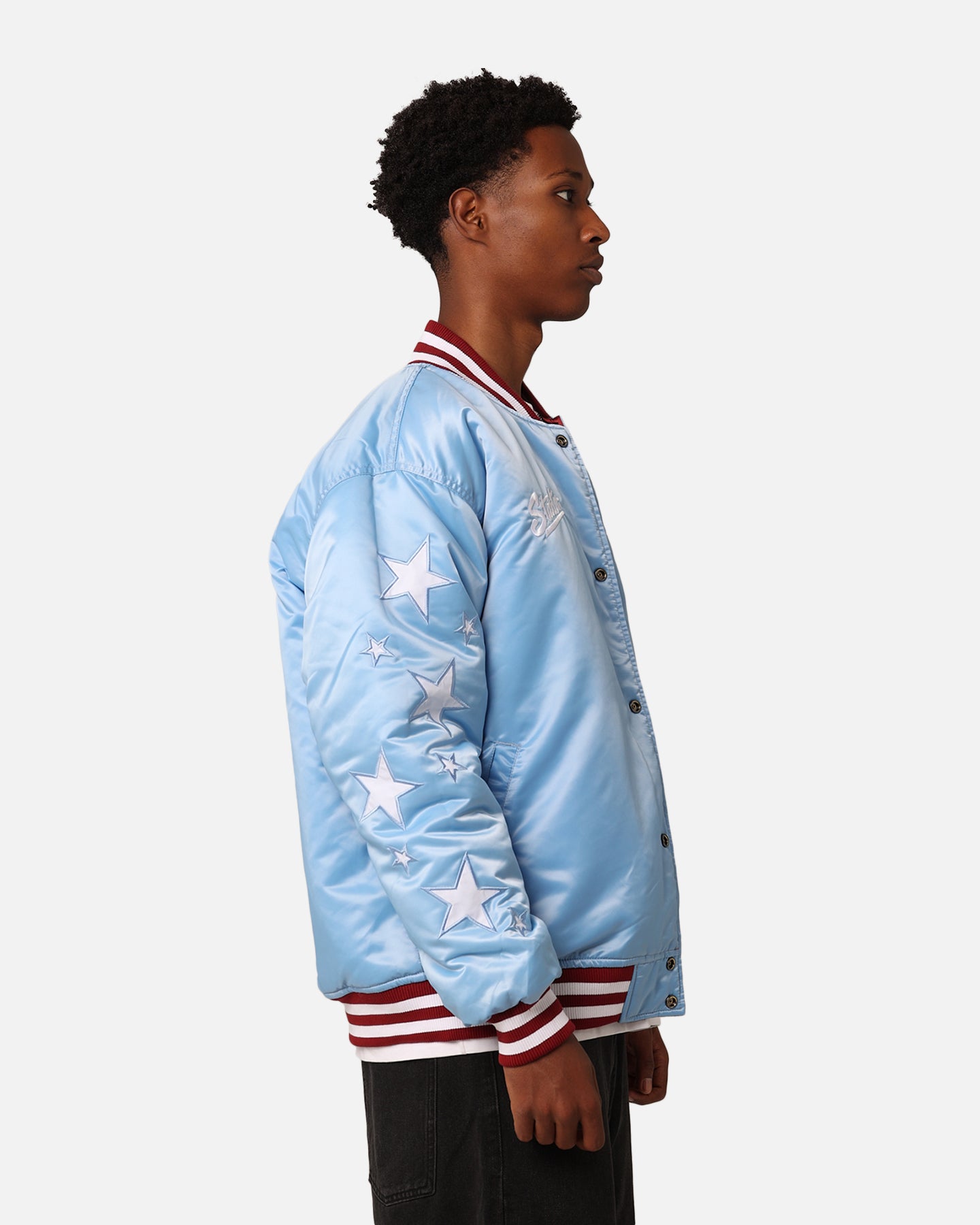 Starter Reversible Star Bomber Jacket Maroon/Blue、mySite、zt4zffjzw