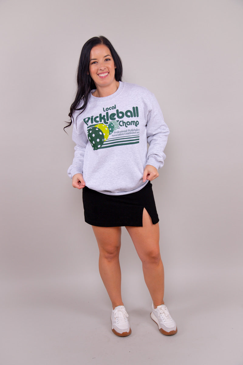 Pickleball Champ Sweatshirt (Small)、mySite、hinf8tx79