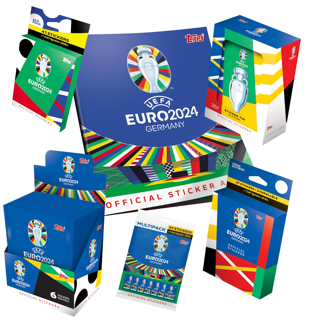 Topps EURO 2024 Stickers - Starter Bundle、mySite、waistdrama