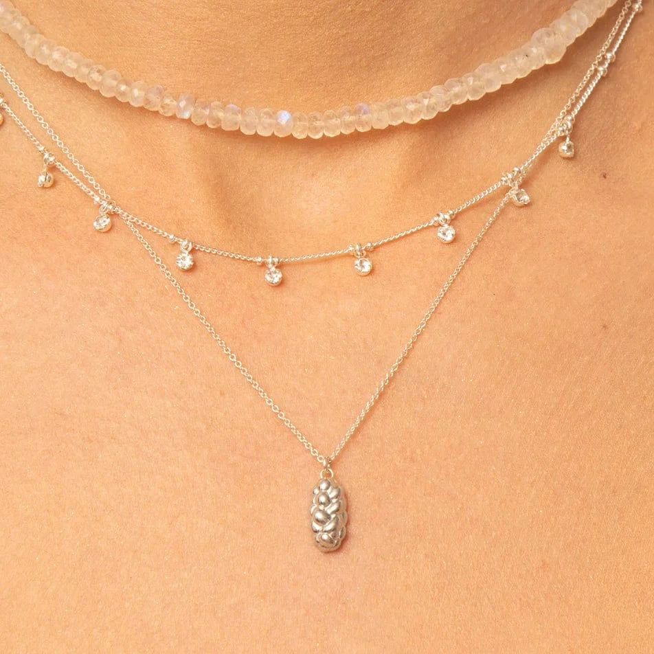 Challah Charm Necklace - Sterling Silver、mySite、topwebapps