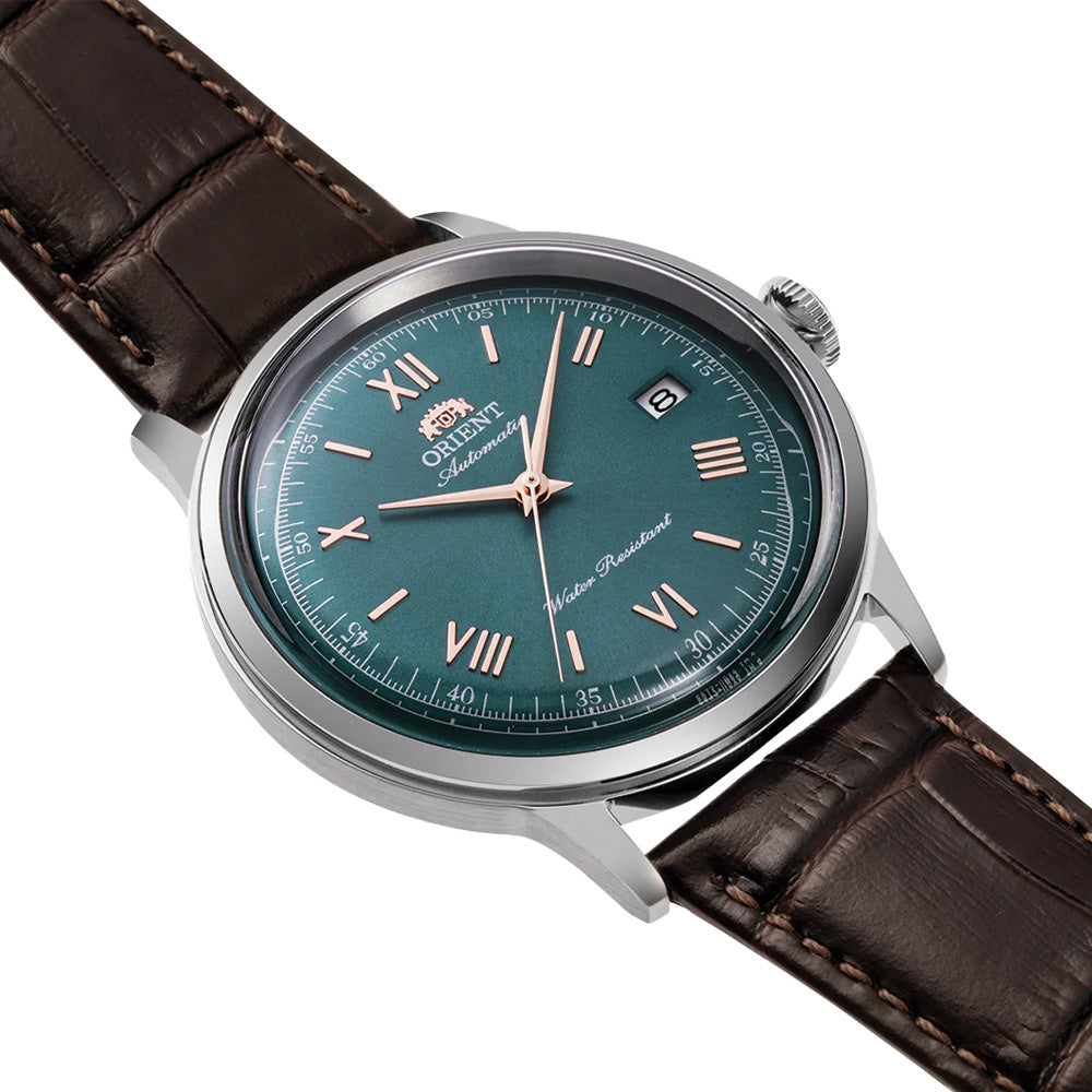 Bambino Version 2 40.5mm - Green on Leather Strap、mySite、botmansion