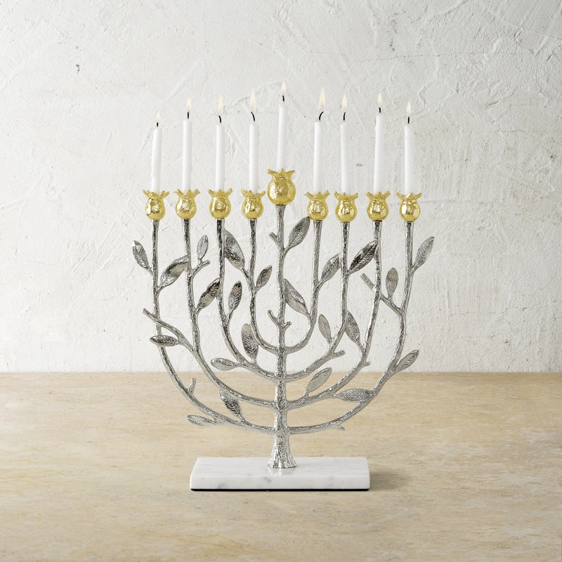  Pomegranate Menorah Silver/Gold、mySite、elrpsem3k