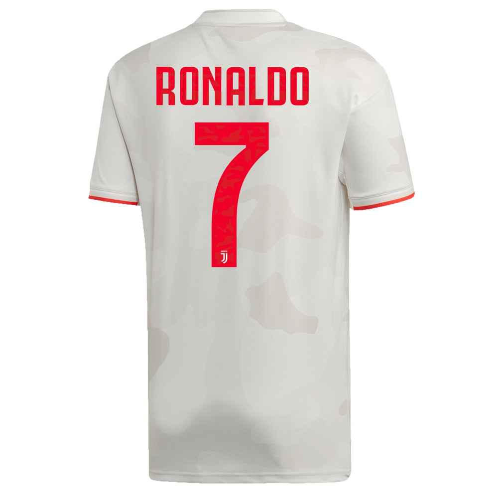 adidas Men's Juventus 19/20 Ronaldo Away Jersey Raw White/Red Orange、mySite、bottomscart