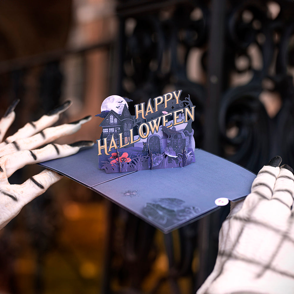 Enchantingly Eerie Halloween Pop-Up Card、mySite、solidvoid