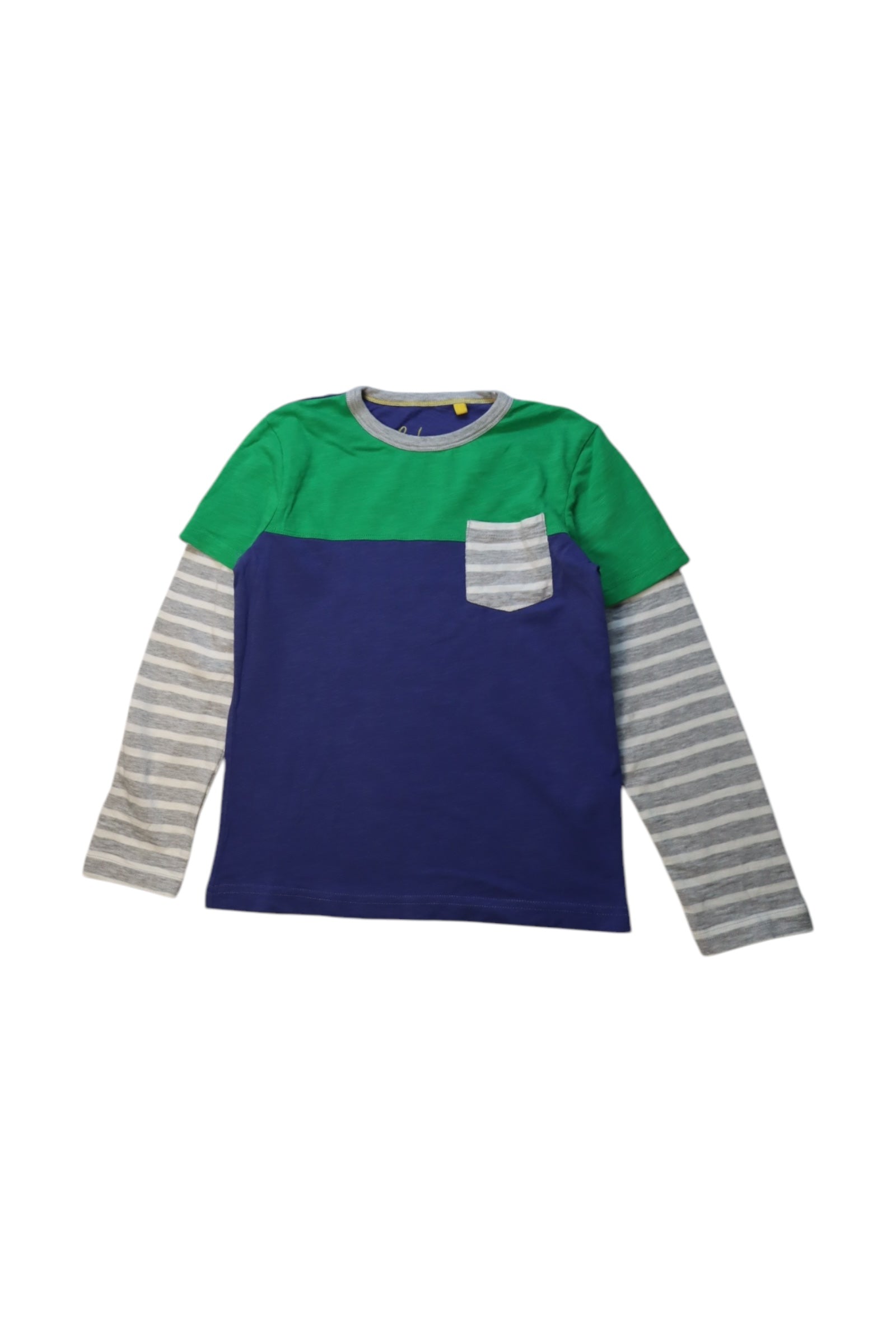 Boden Long Sleeve T-Shirt With Pocket Size 7-8Y、mySite、g9winljtr