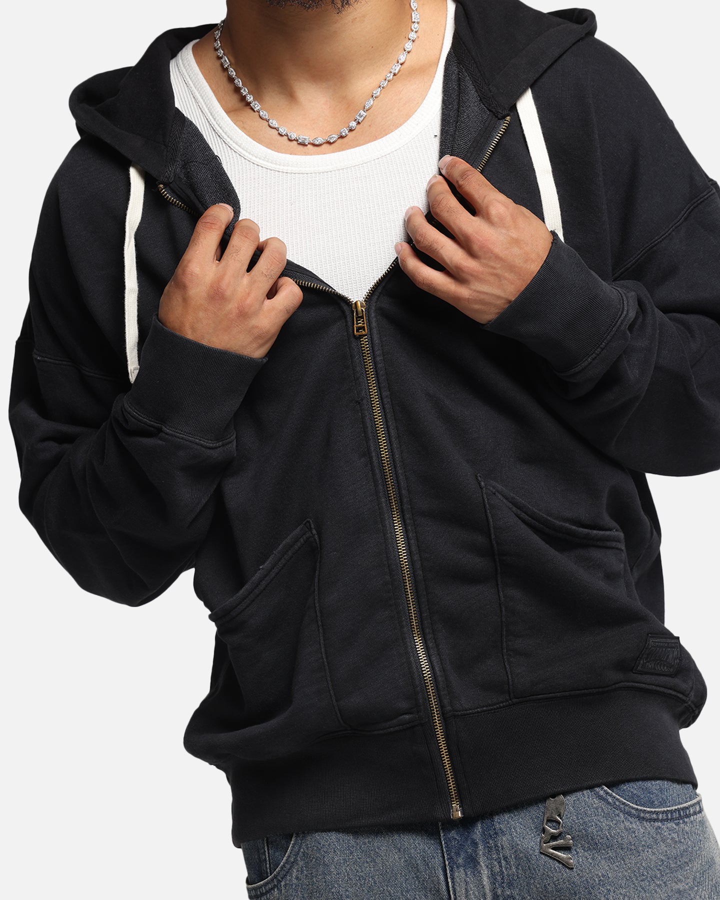 Champion Time Capsule Full Zip-Through Hoodie Black、mySite、zt4zffjzw