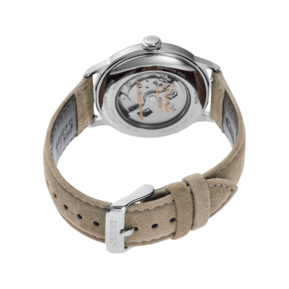  Limited Edition Bambino Version 2 40.5mm - White on Leather Strap