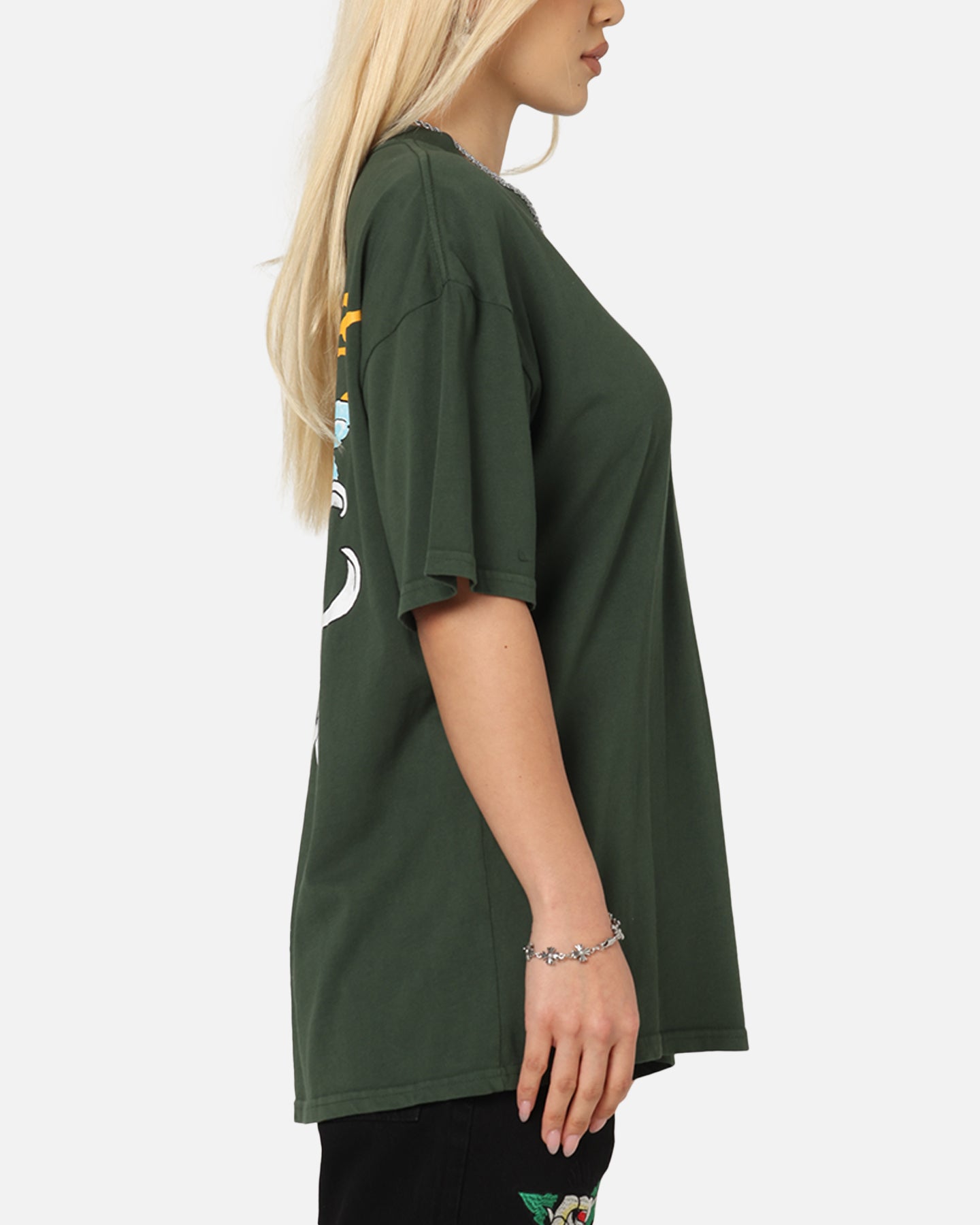 Ed Hardy Golden Bloom T-Shirt Pine Green、mySite、zt4zffjzw