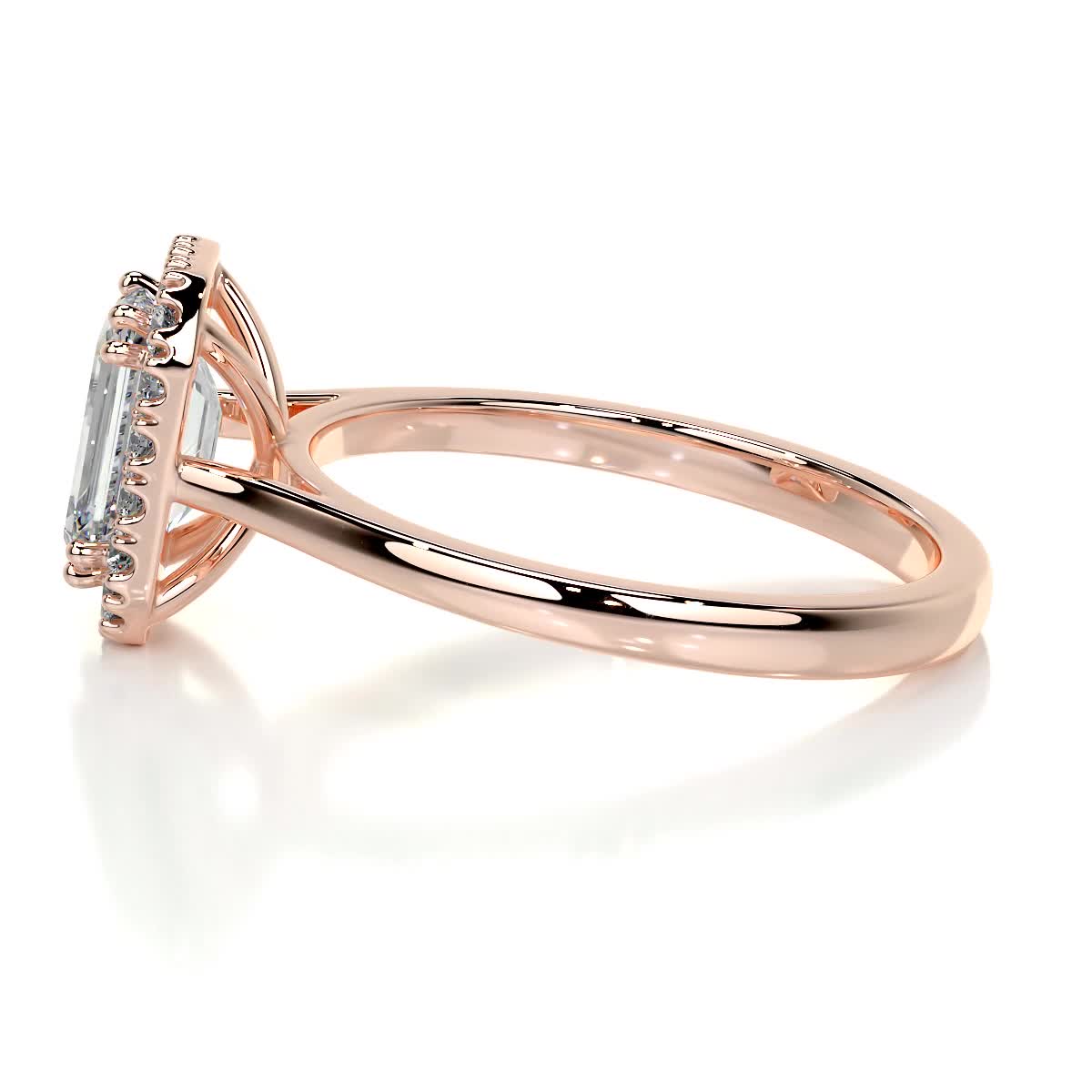 Vanessa Lab Grown Diamond Ring -14K Rose Gold、mySite、hinf8tx79