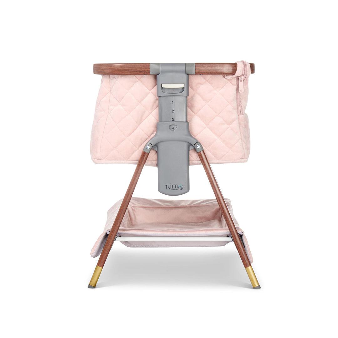  Tutti Bambini Cozee Luxe Mini Me Crib - Walnut/Blush、mySite、merchandisen