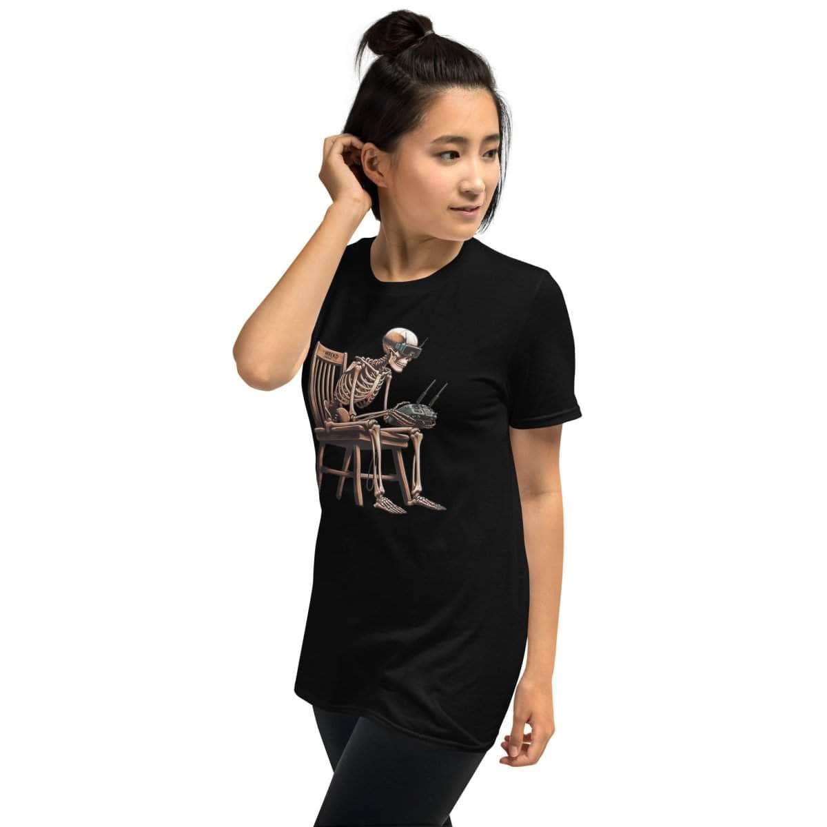  Skeleton FPV Unisex Graphic Tee by WREKD Co. - Choose Size、mySite、merchandisen