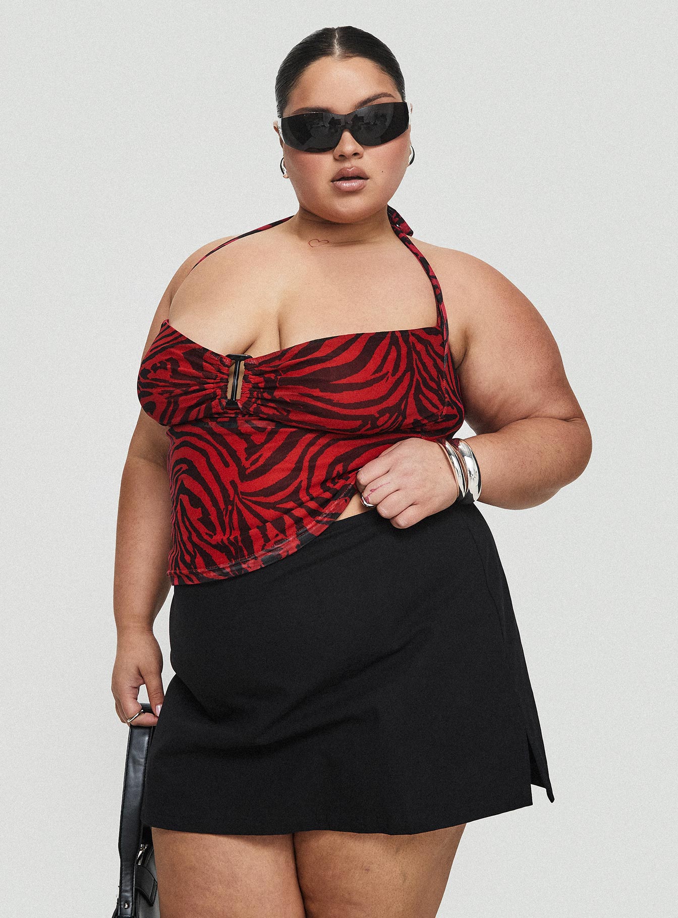 Gigi Skort Black Curve、mySite、solidvoid