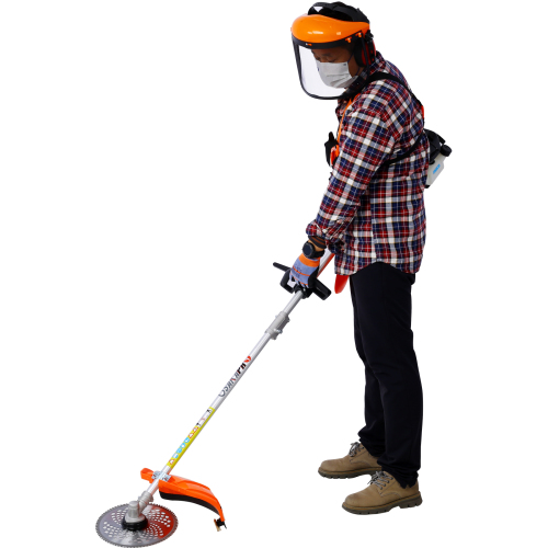 4 in 1 Multi-Functional Trimming Tool, 33CC 2-Cycle Garden Tool System with Gas Pole Saw, Hedge Trimmer, Grass Trimmer, and Brush Cutter EPA Compliant、、eastwooduniform