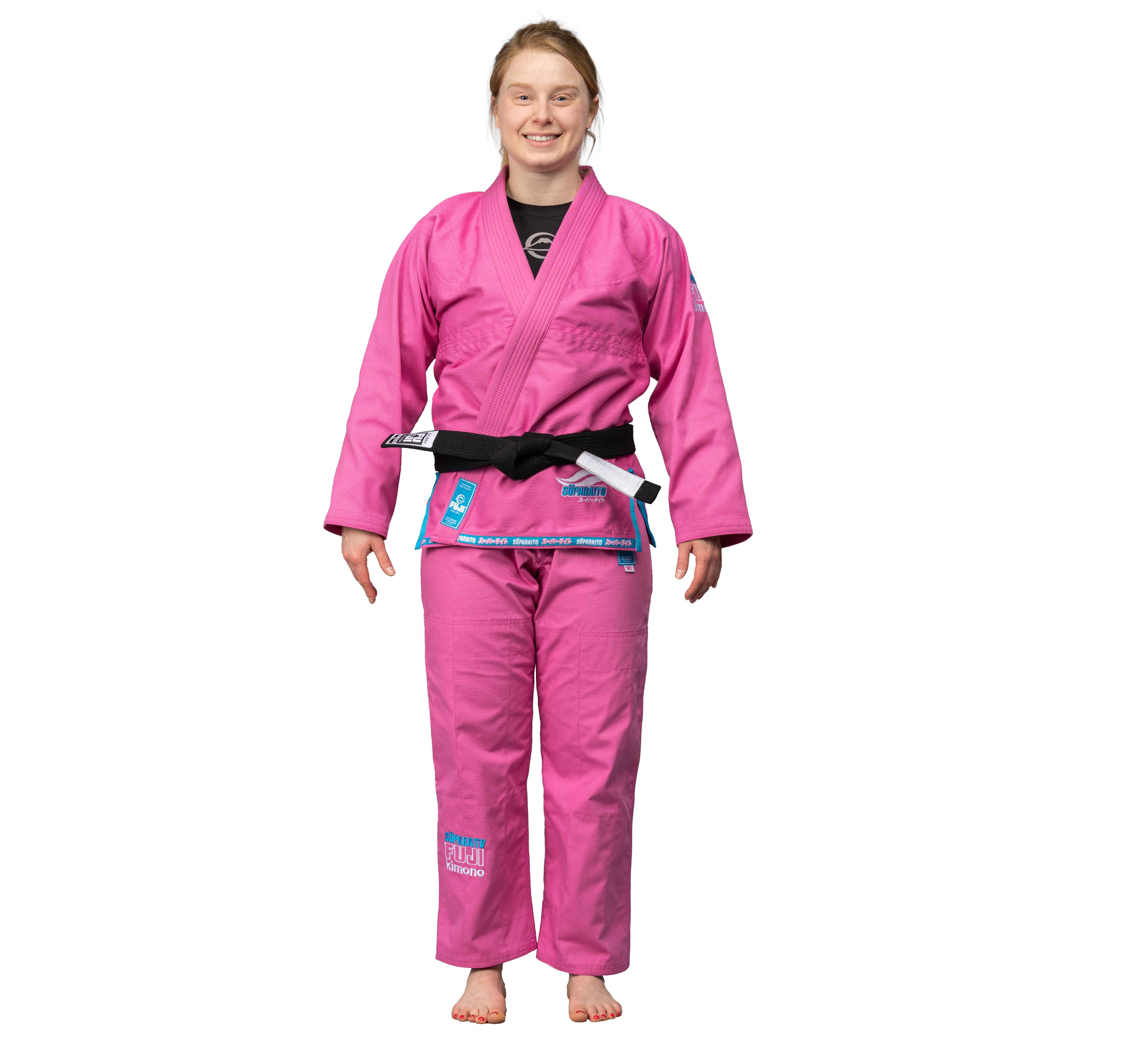 Suparaito Womens BJJ Gi Pink Blue、mySite、gigharbornorthrealestate