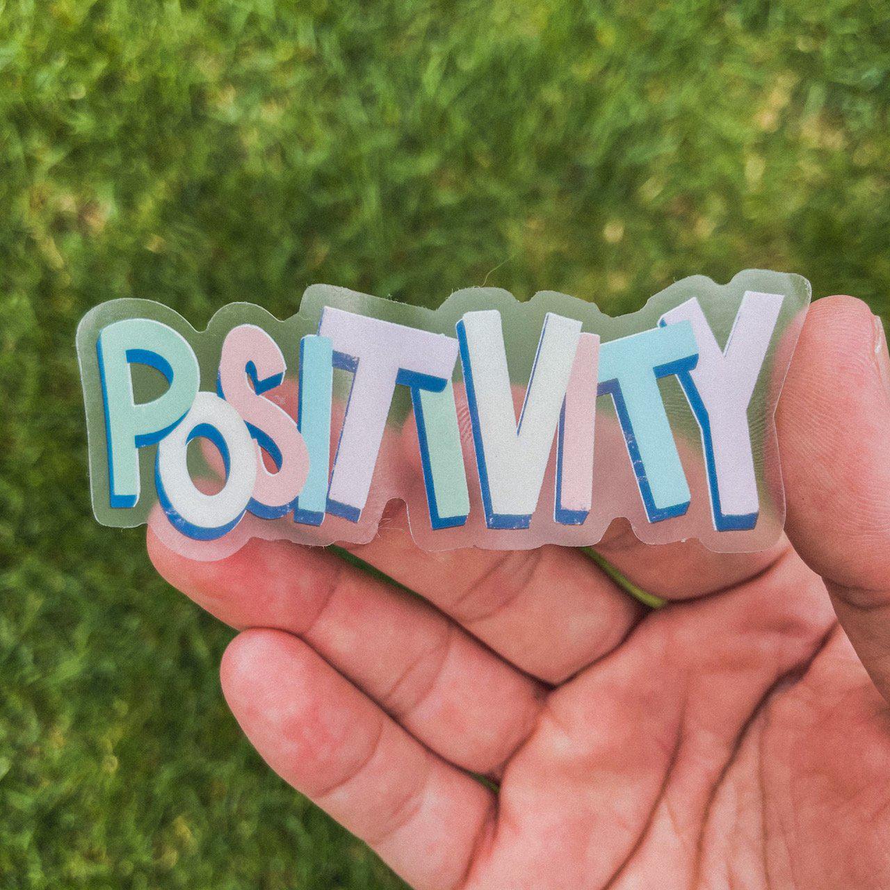  Positivity - Clear Sticker、mySite、elrpsem3k