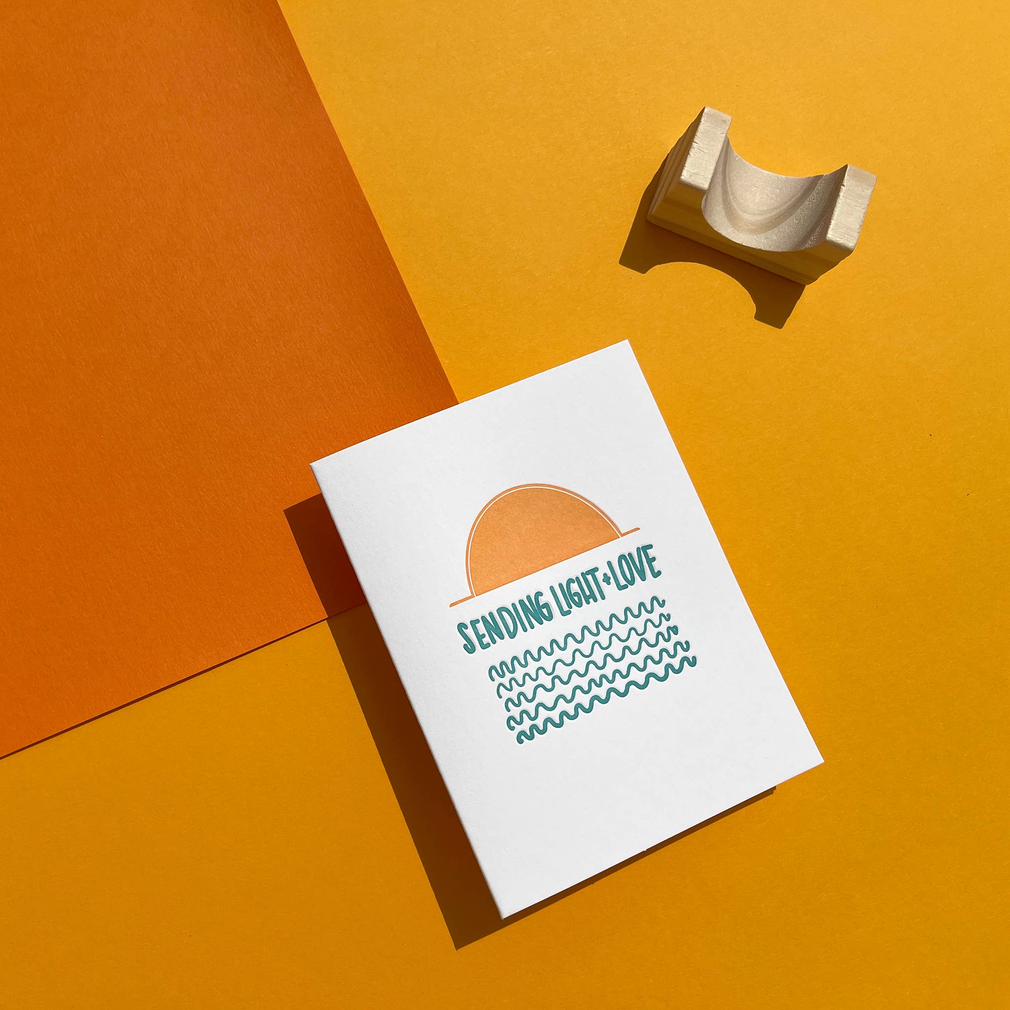 INK MEETS PAPER - Sending Light and Love - Encouragement card、mySite、garagedoors4me