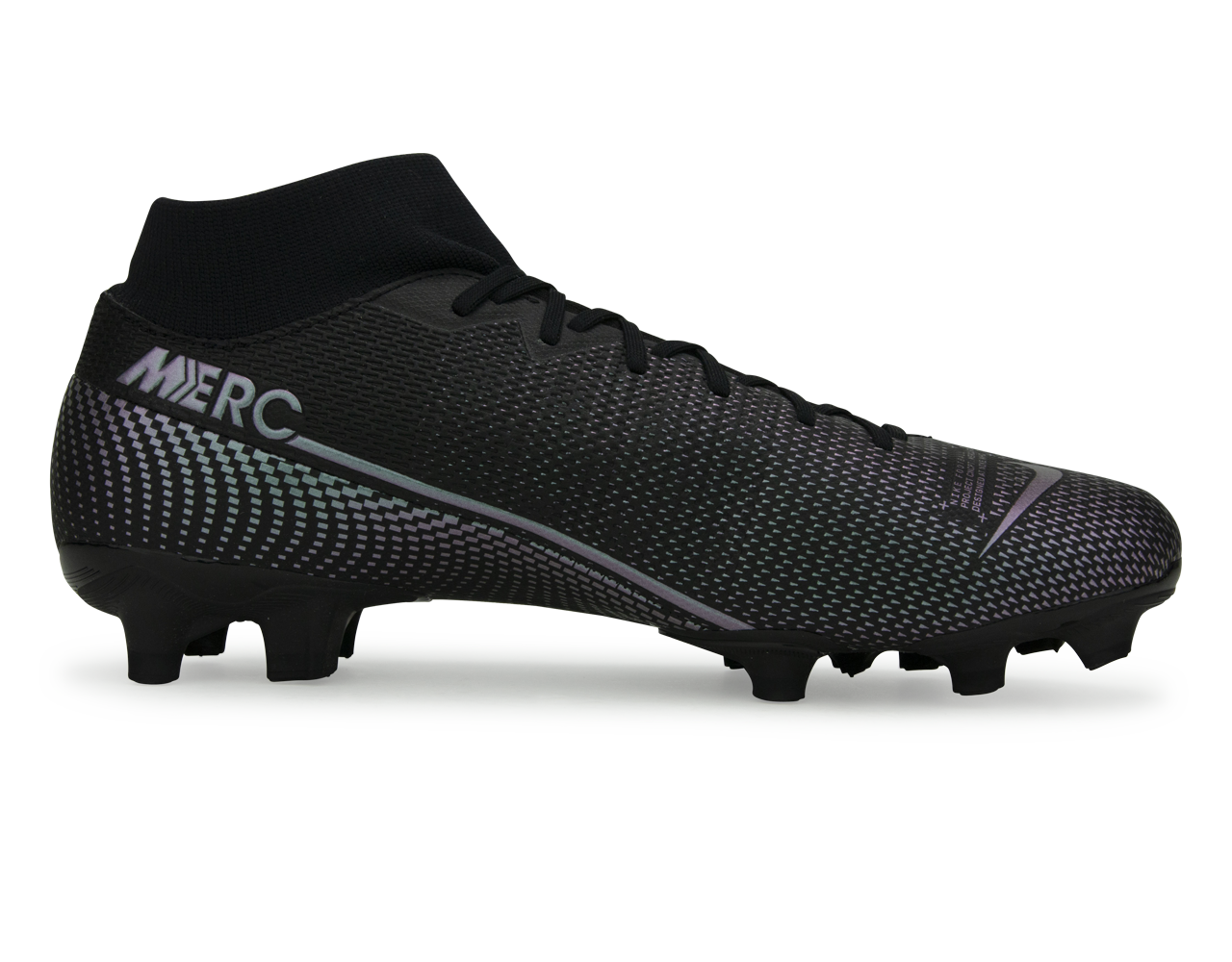 Nike Men's Mercurial Superfly 7 Academy FG/MG Black、mySite、noshort