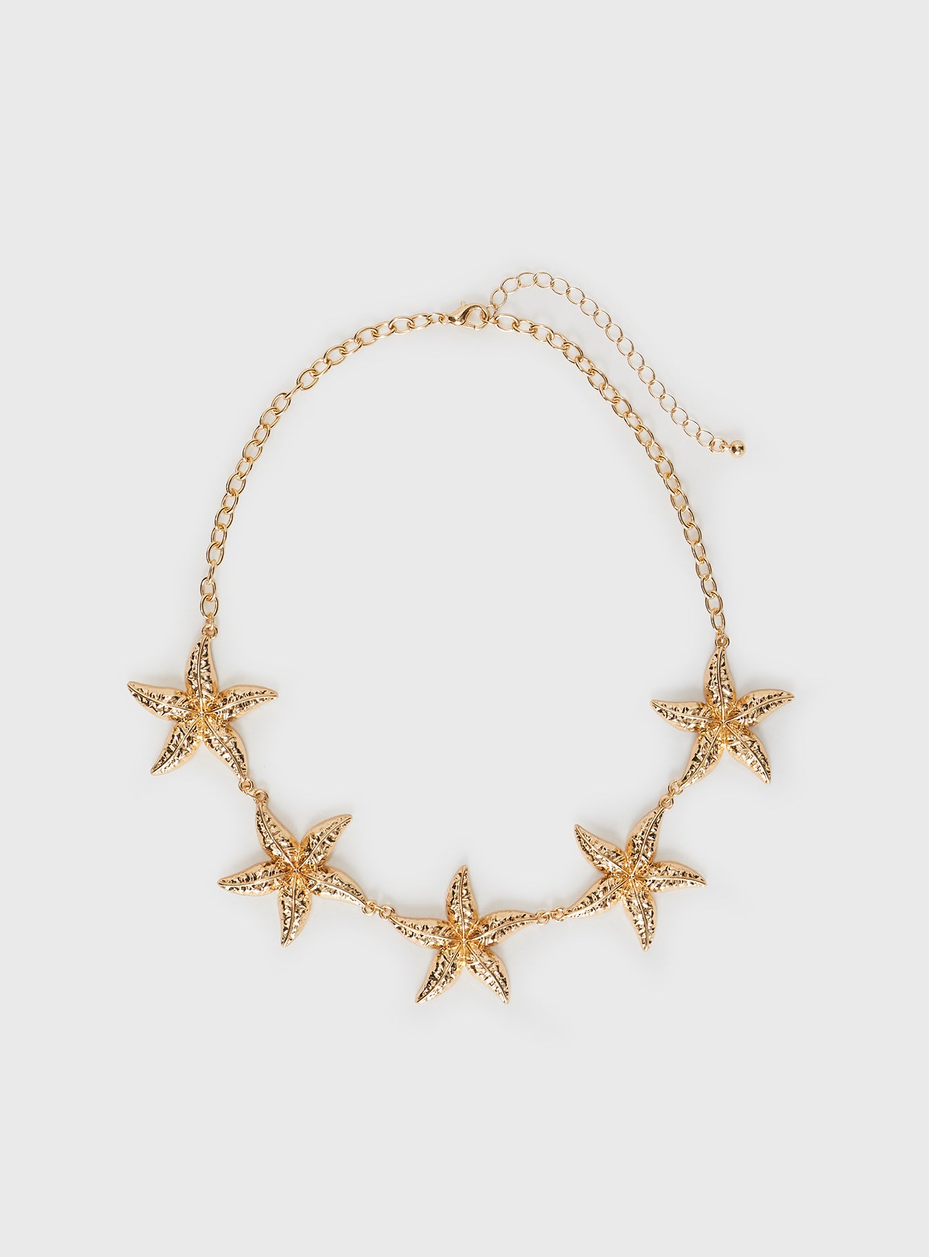 Starfish Necklace Gold、mySite、solidvoid