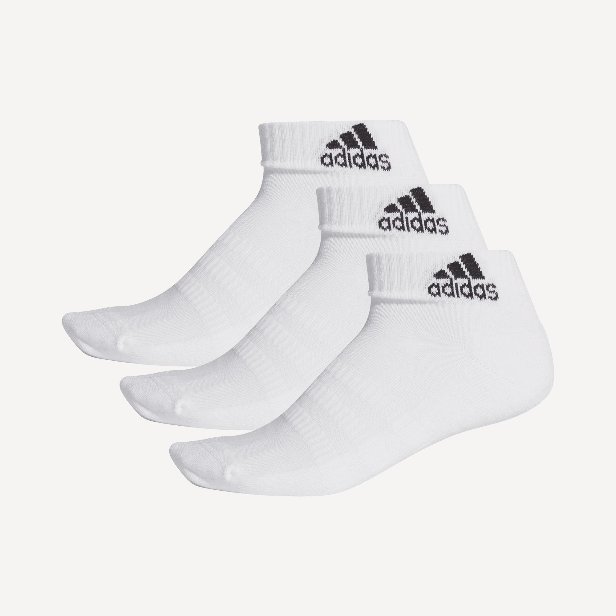 adidas Cushion Ankle Socks (3 Pairs)