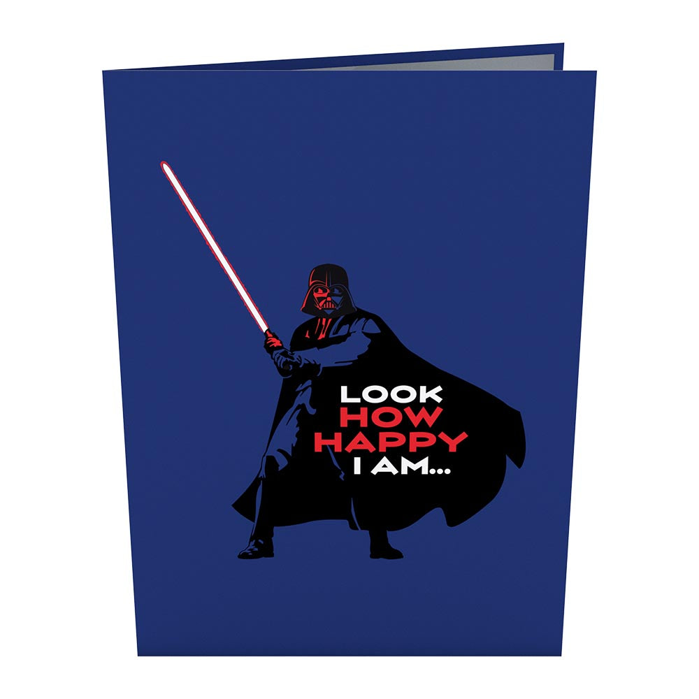 Star Wars™ Darth Vader™ Birthday Card with Pop-Up Gift、mySite、solidvoid