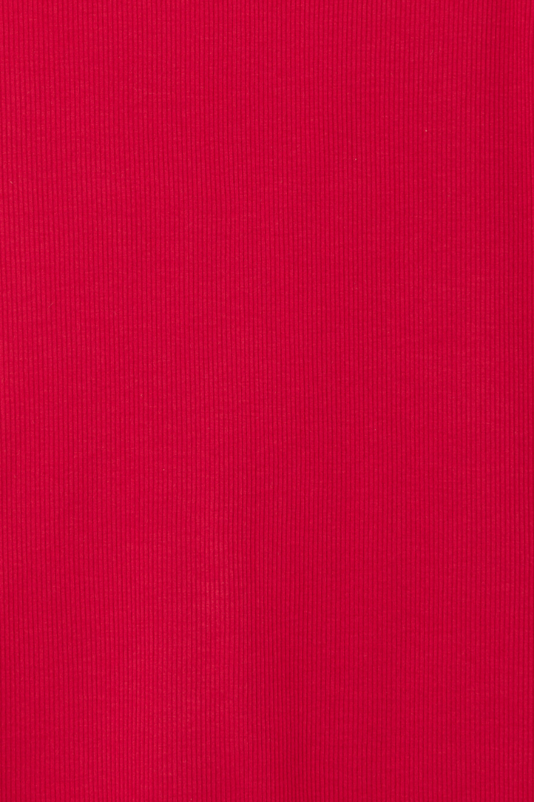 Deep Red Rib Tank Top、mySite、solidvoid