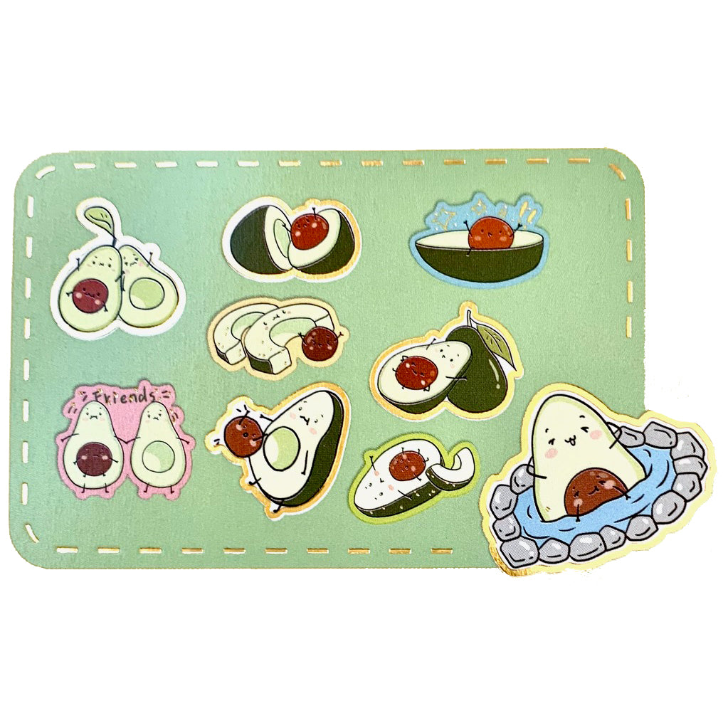  Avocado Boba Bag of Stickers、mySite、ghnorth