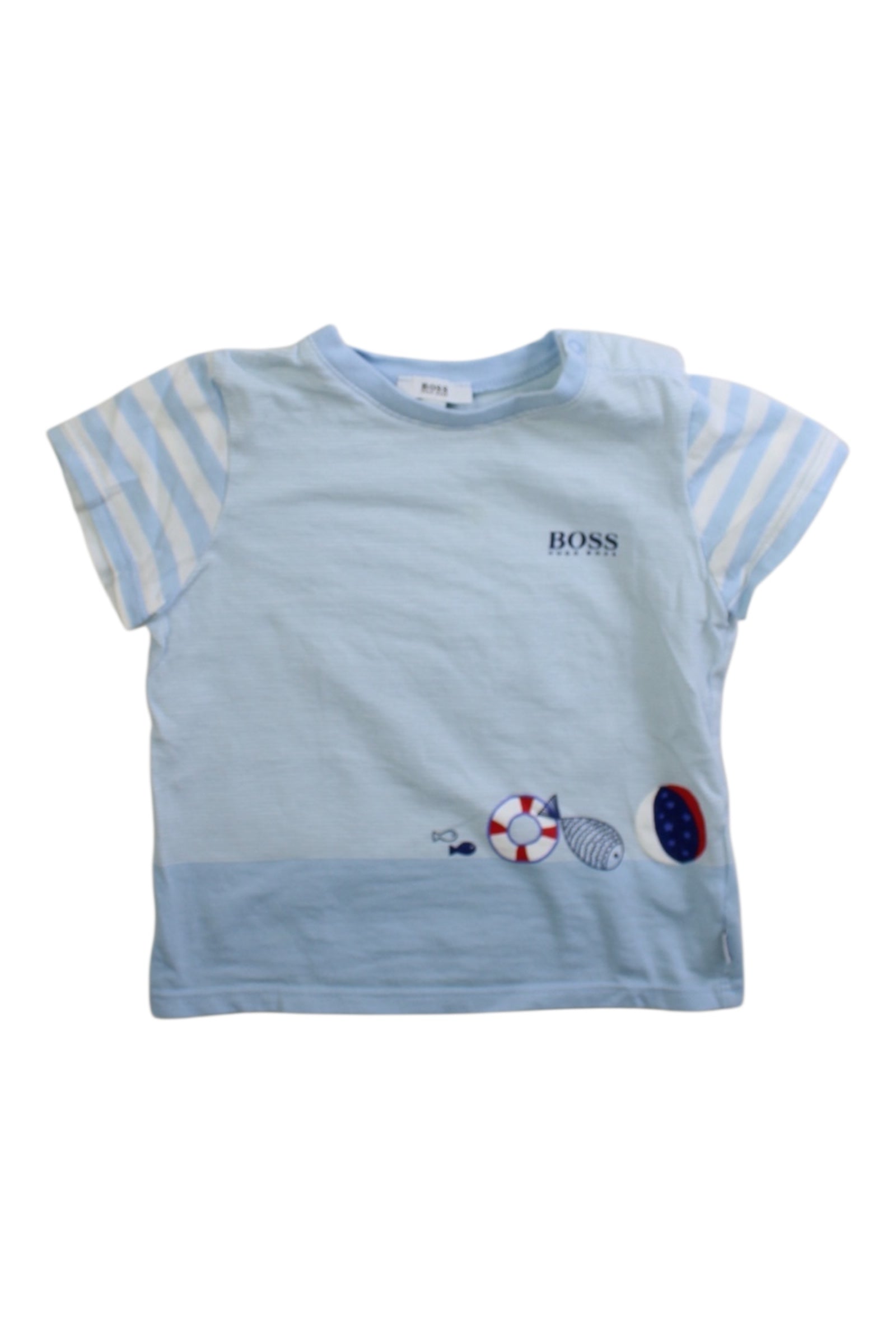 Boss Nautical Short Sleeve T-Shirt 6-12M、mySite、g9winljtr