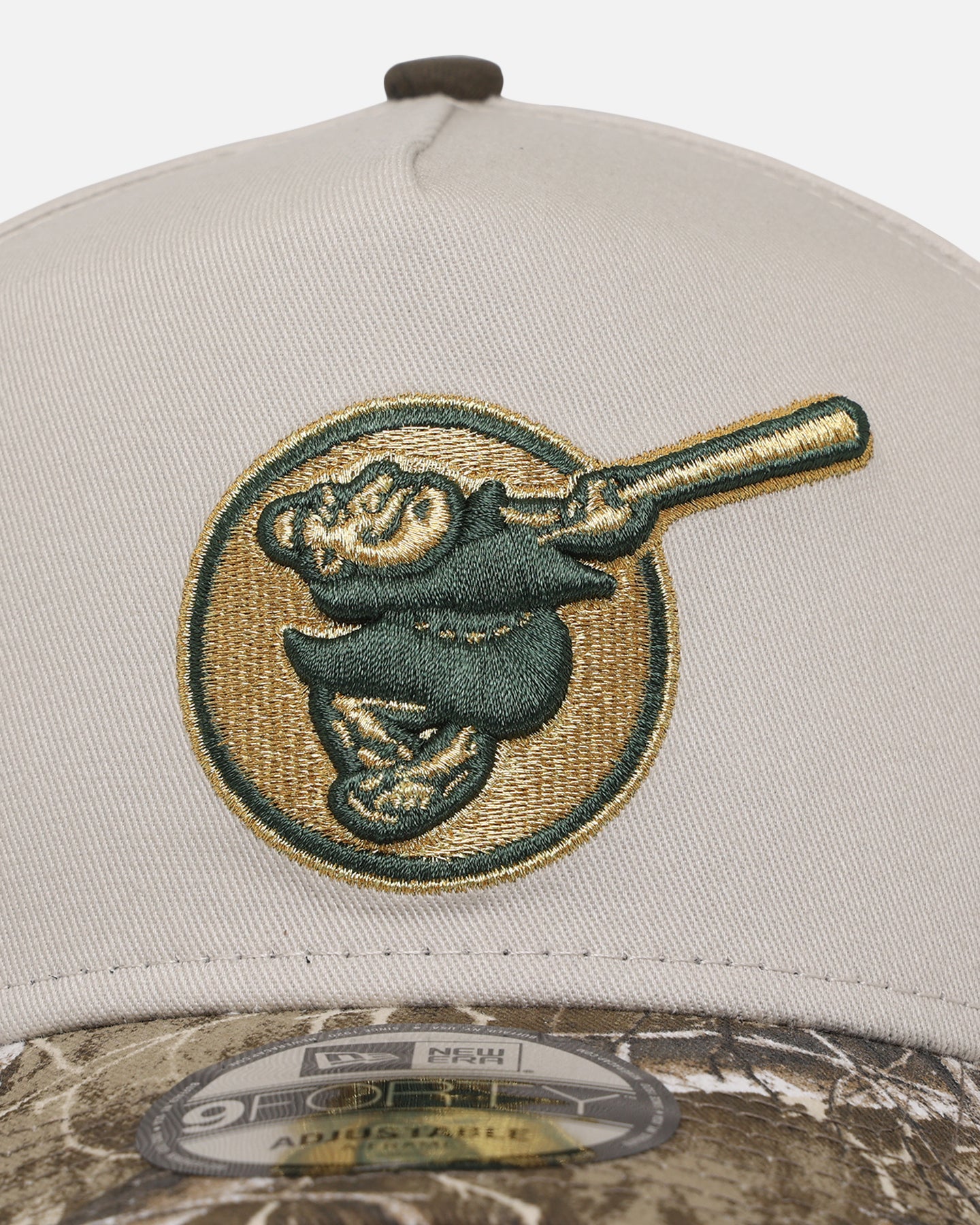 New Era San Diego Padres 'Real Tree Stone' 9FORTY A-Frame Snapback Stone、mySite、zt4zffjzw