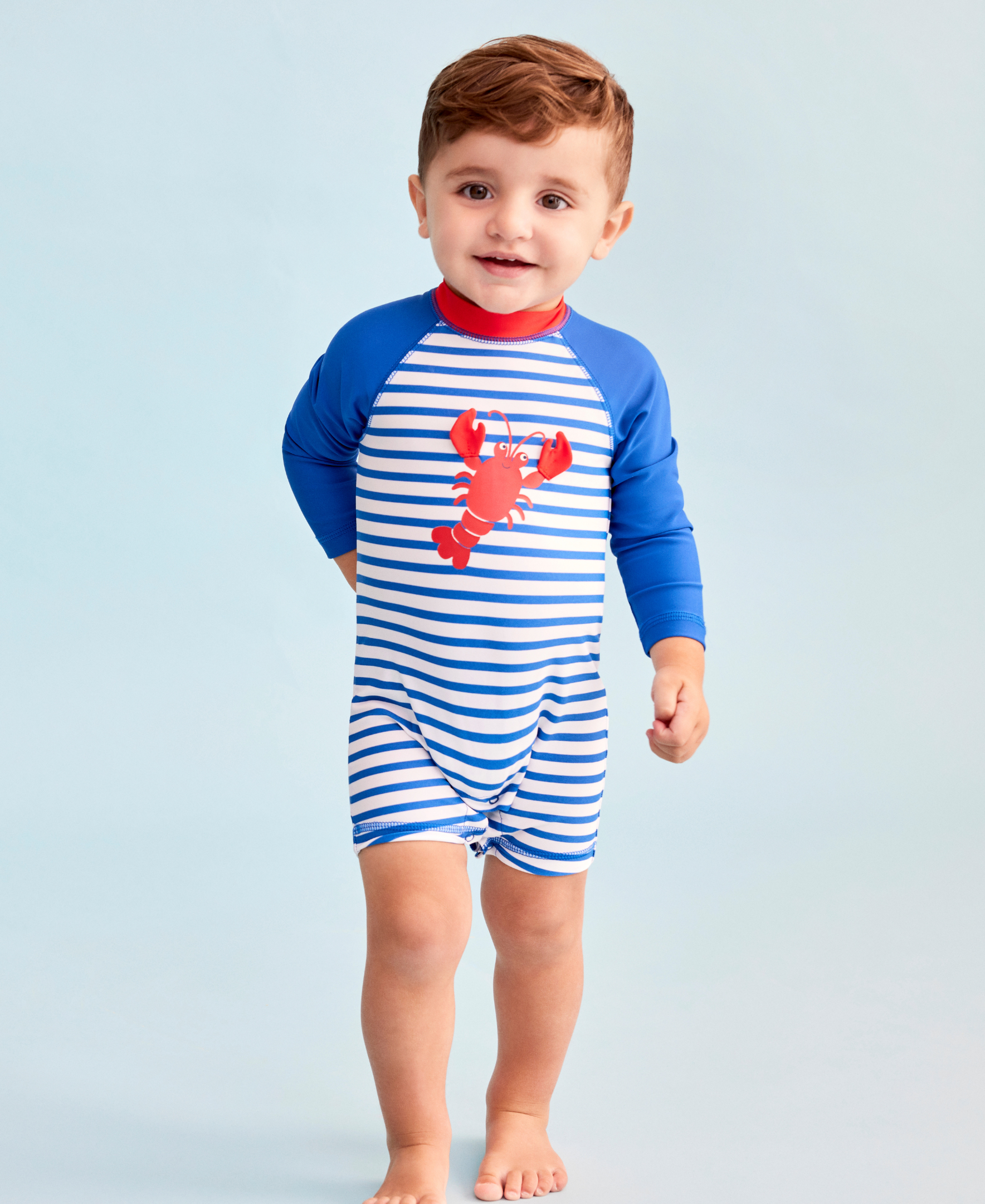  Lobster Long Sleeve Rashguard Suit (6M-24M)、mySite、layawaytickets