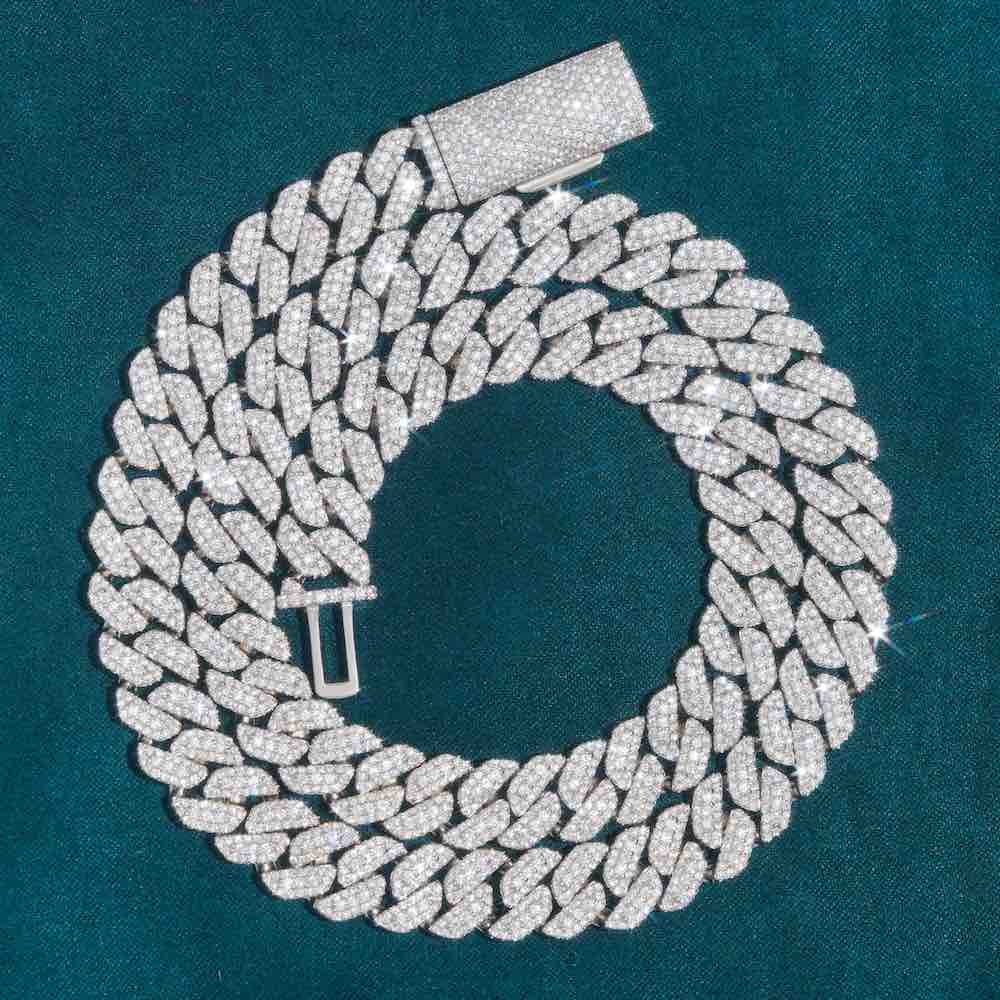 10MM Halo Set Iced Out Cuban Link Chain 14K Gold、mySite、hinf8tx79