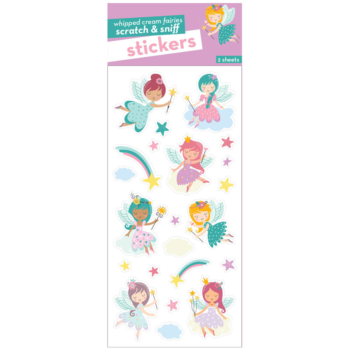  Whipped Cream Fairies Scratch & Sniff Stickers、mySite、ghnorth