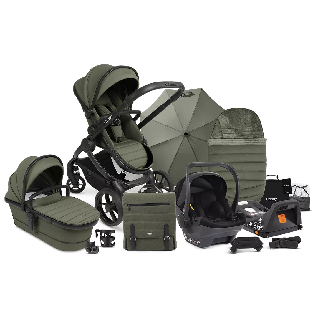  iCandy Peach 7 Complete Travel System with iCandy Cocoon、mySite、merchandisen