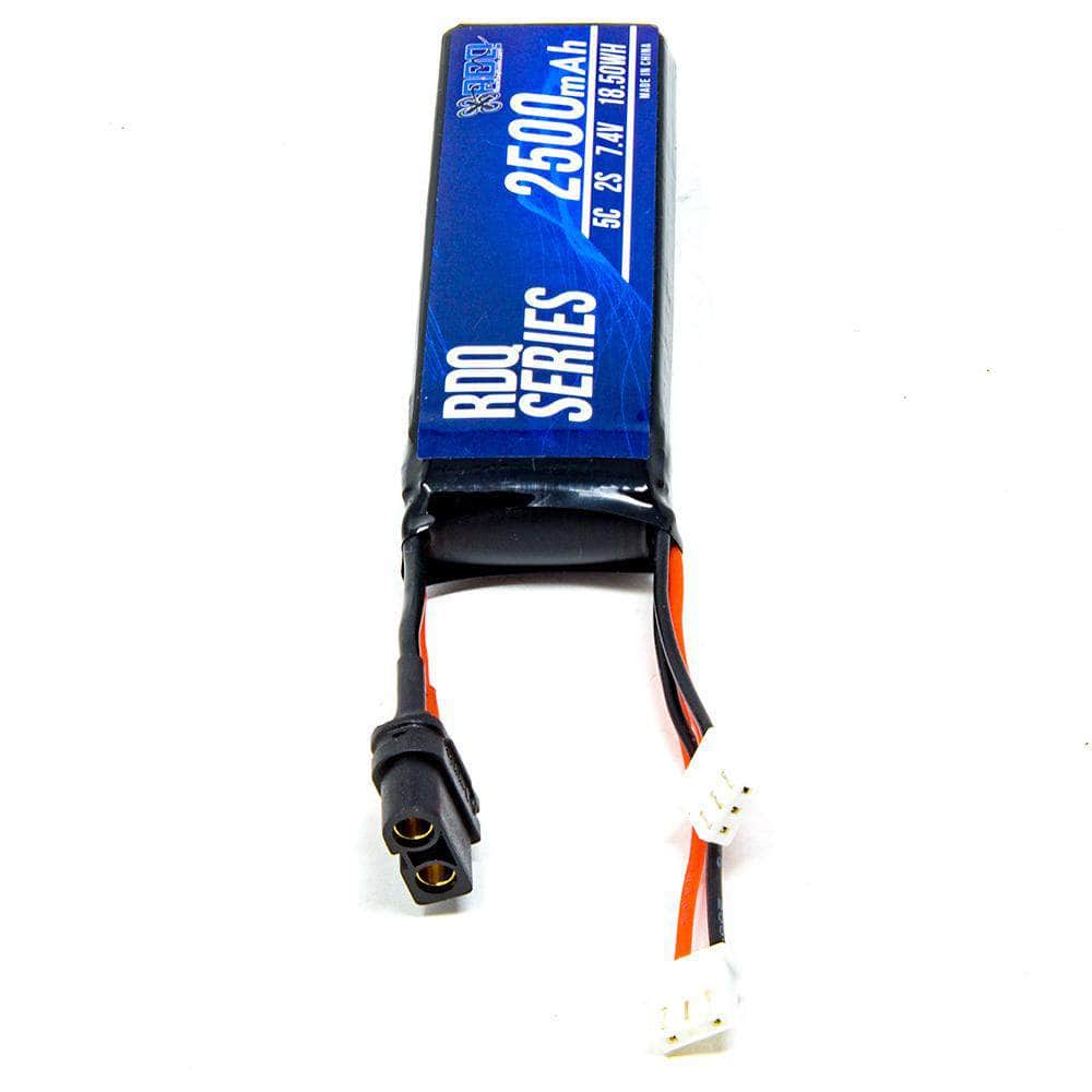  RDQ Series 7.4V 2S 2500mAh 5C LiPo Battery for Taranis X9D 2019 - XT60 & JST-XH、mySite、merchandisen