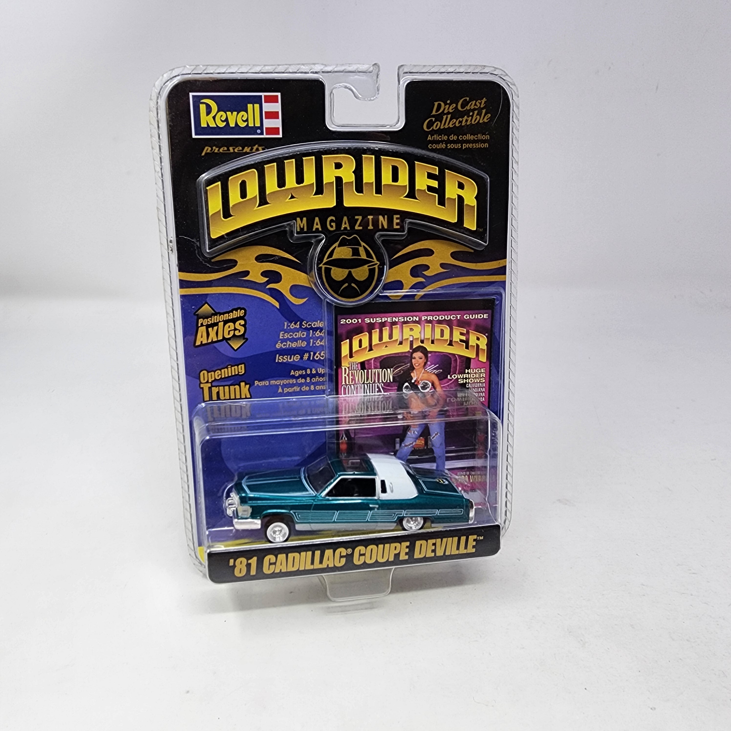 '81 Cadillac Coupe Deville * Lowrider Magazine Revell、mySite、hgirdovlk