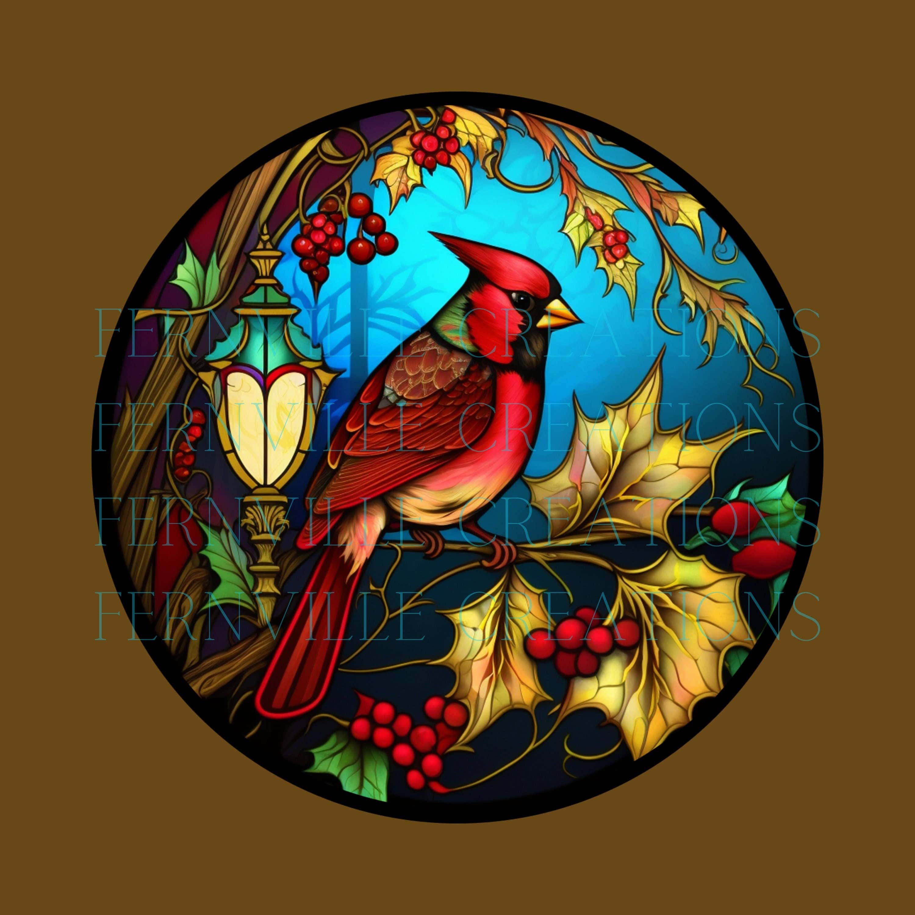 Cardinal Ceramic Christmas Tree Keepsake Ornament、mySite、g9winljtr