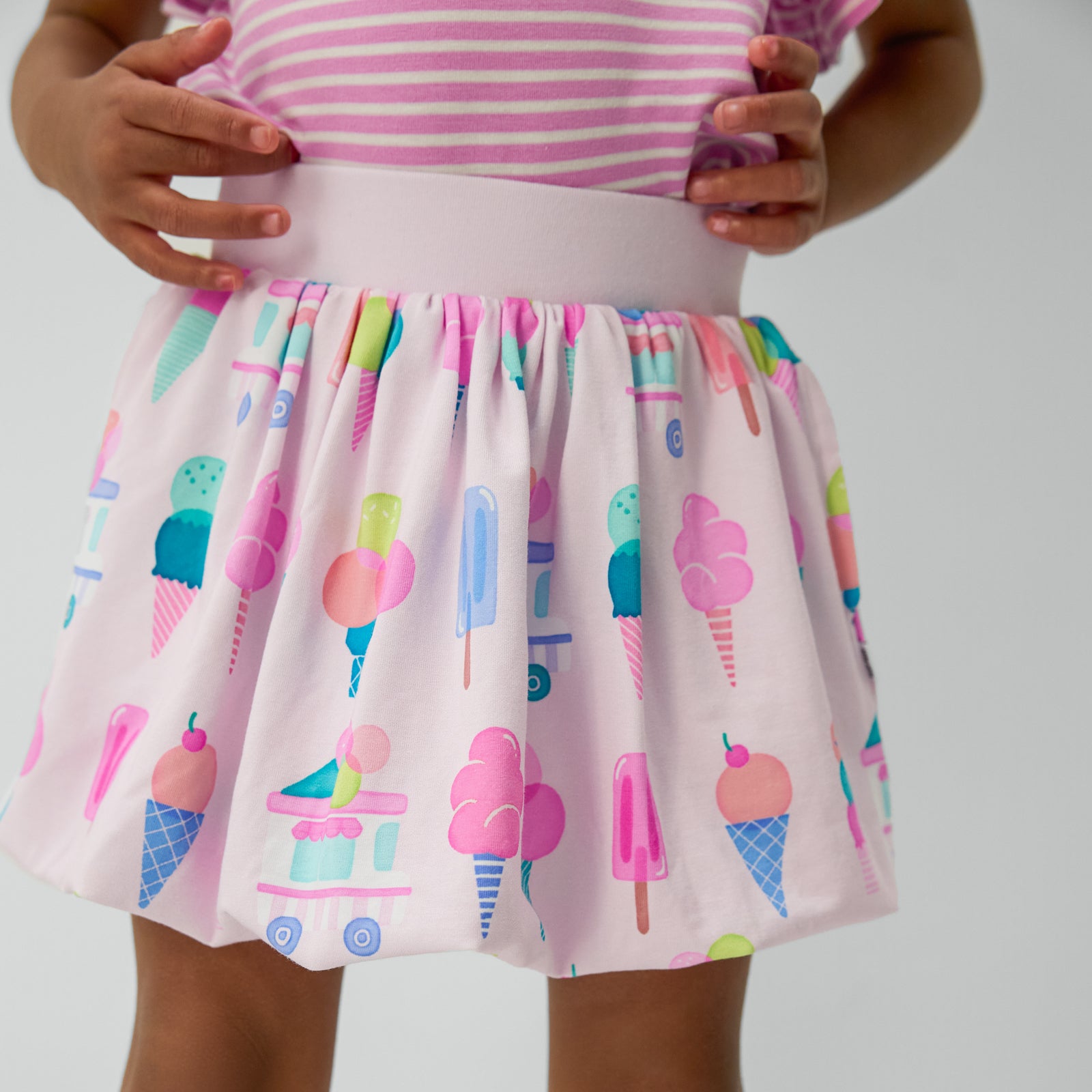 Pink Sweet Scoops Bubble Skort、mySite、g9winljtr