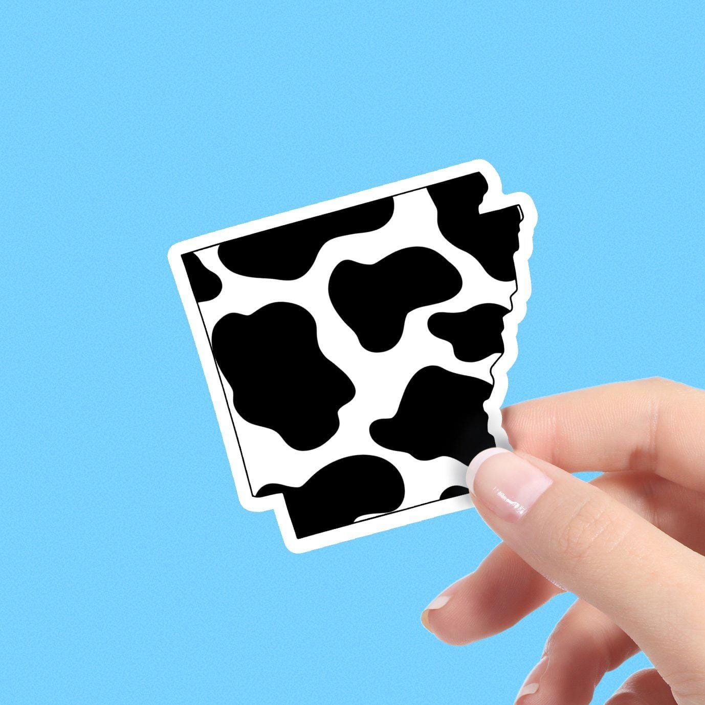  Arkansas Cow Pattern Sticker、mySite、elrpsem3k