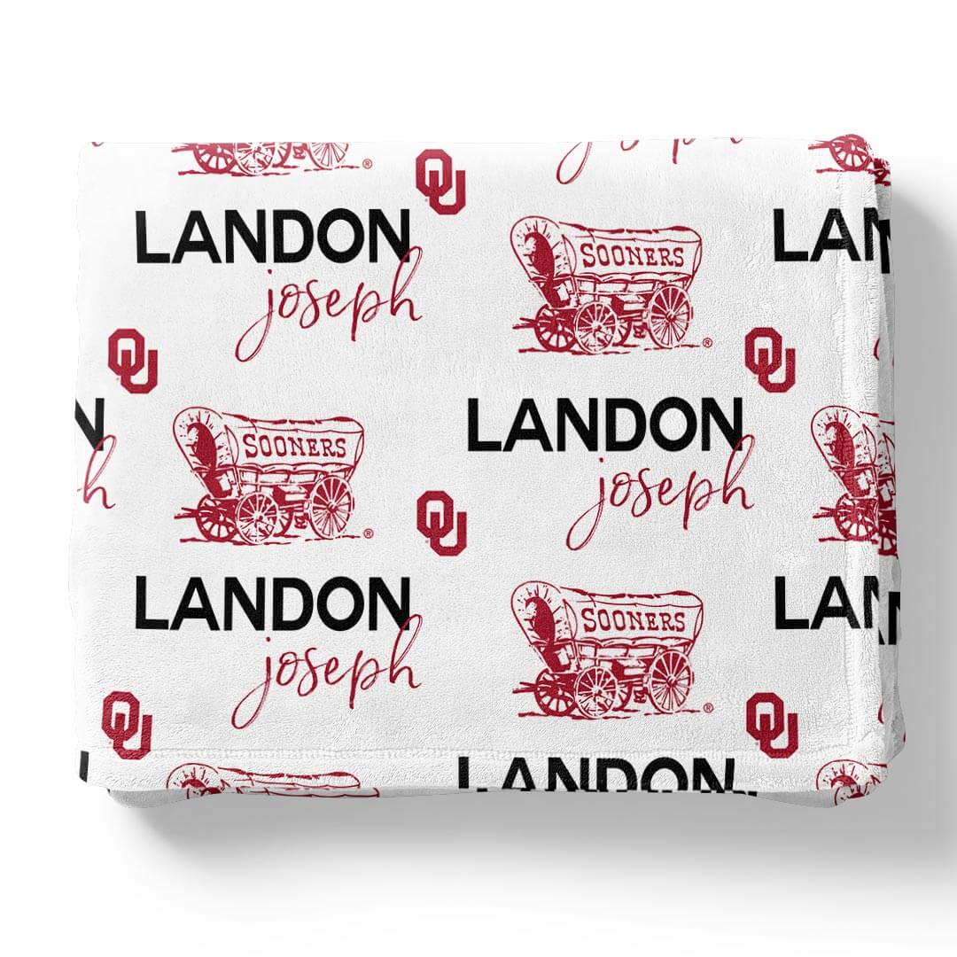  University of Oklahoma | OU Personalized Kids Blanket、mySite、layawaytickets