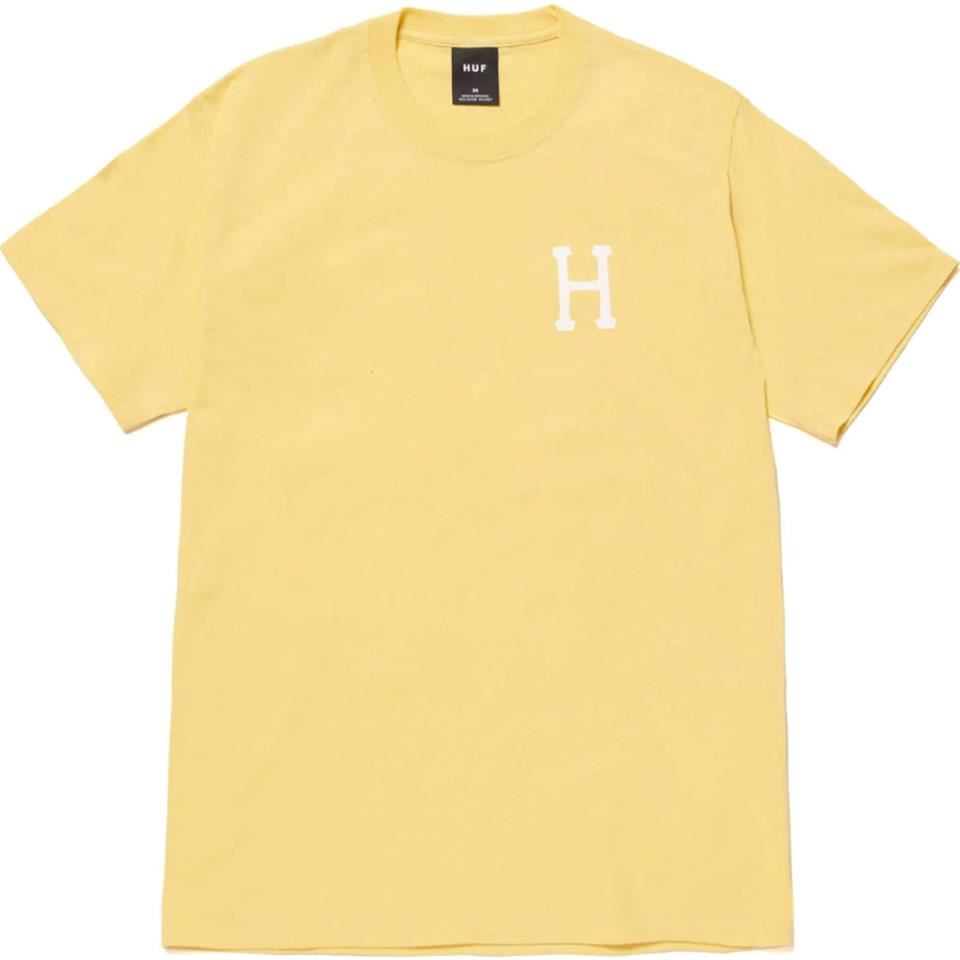  Huf Essentials Classic H T-Shirt - Gold、mySite、merchandisen