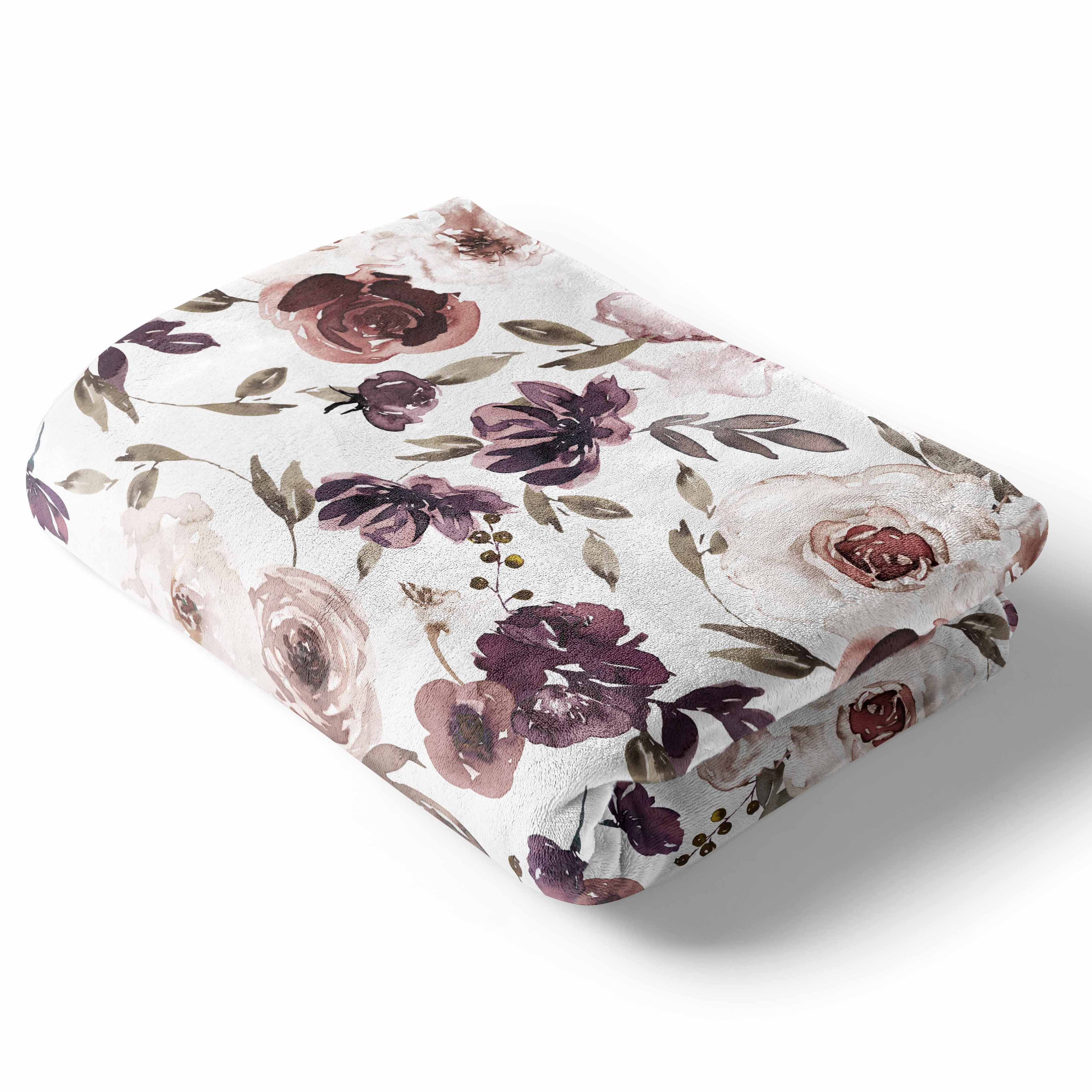  Demi's Dusty Purple Floral Blanket、mySite、layawaytickets