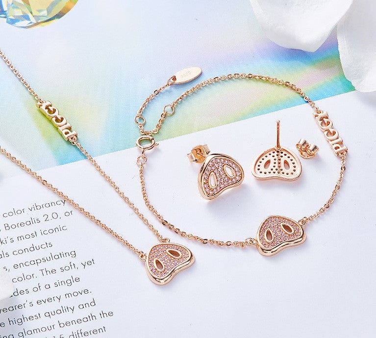 Pig Snout Jewelry Set! Necklace, Earrings, Bracelet or Save & Buy the SET!、mySite、g9winljtr