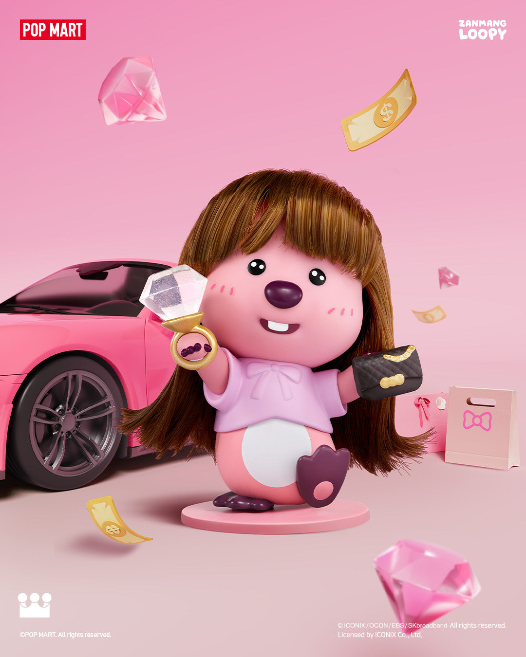  POP MART ZANMANG LOOPY’s Moments Series Figures、mySite、greenlandpopulation