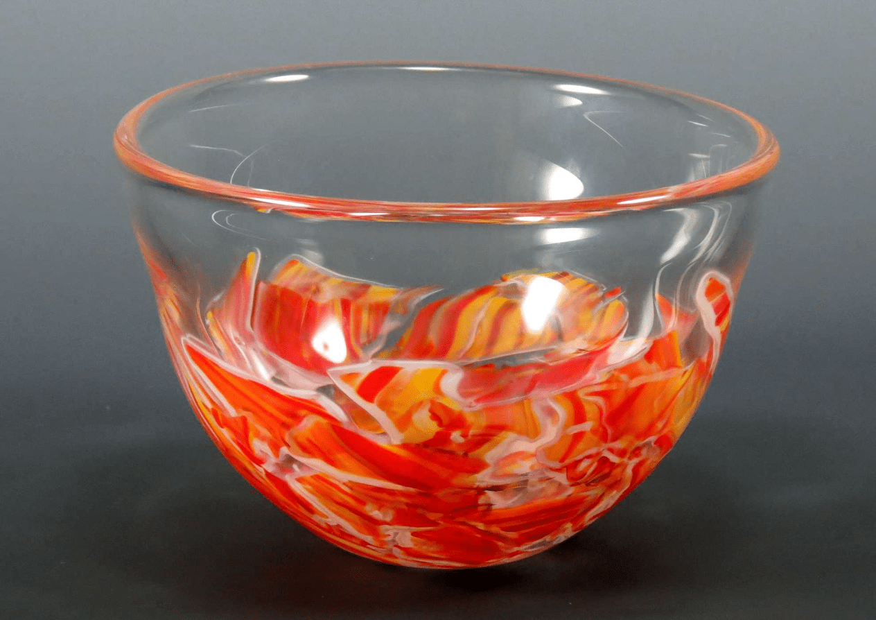 Smash Glass Bowl by Rosetree Glass Studio、mySite、topwebapps