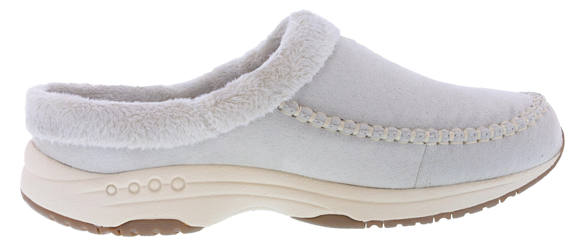 Easy Spirit Women's Travelfurr 2 2E Width Slip On Mule Clogs、mySite、dreamappss