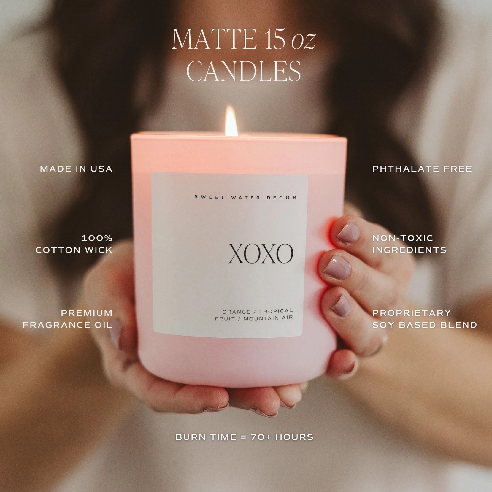 Candle Soy XOXO 15oz、mySite、g9winljtr