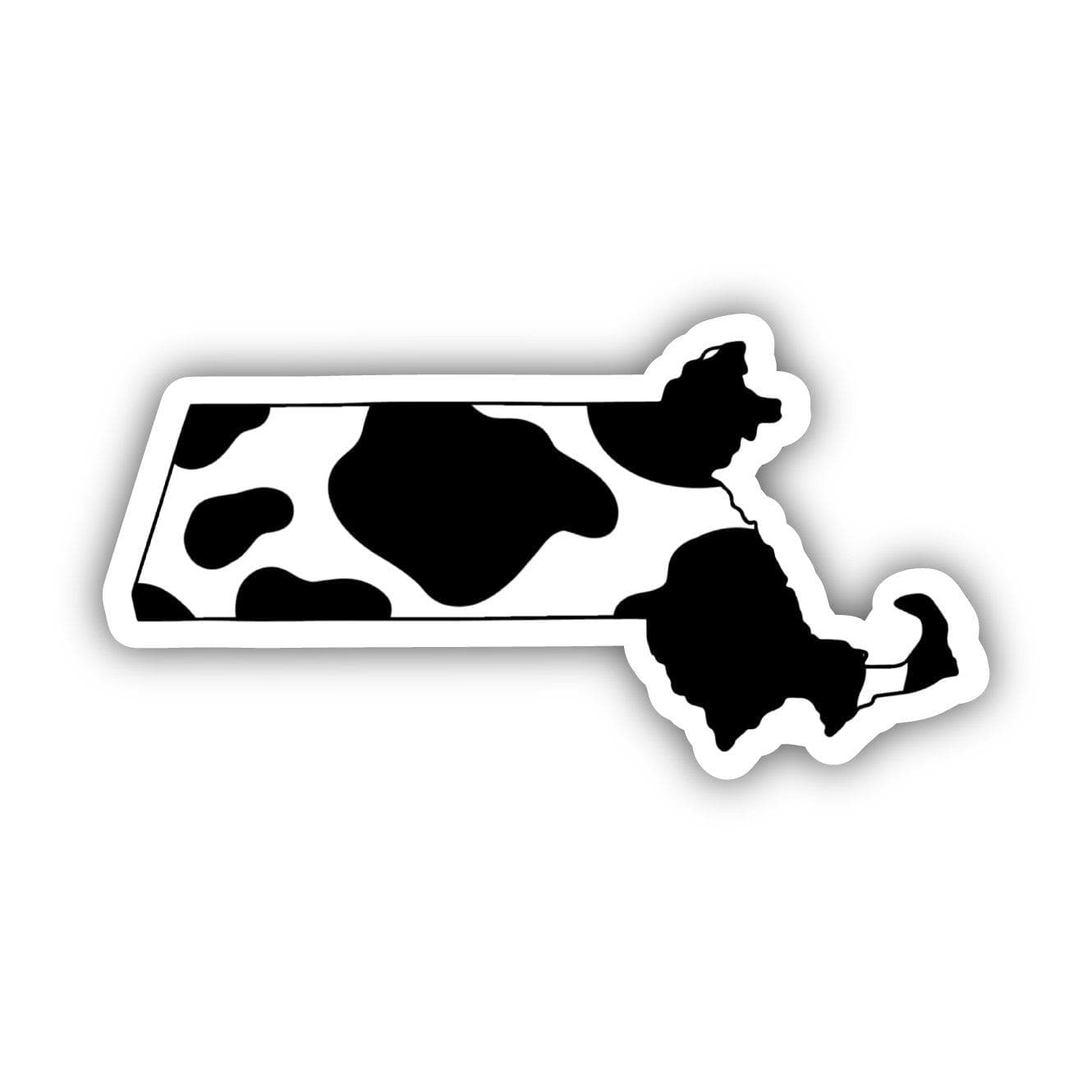  Massachusetts Cow Pattern Sticker、mySite、elrpsem3k