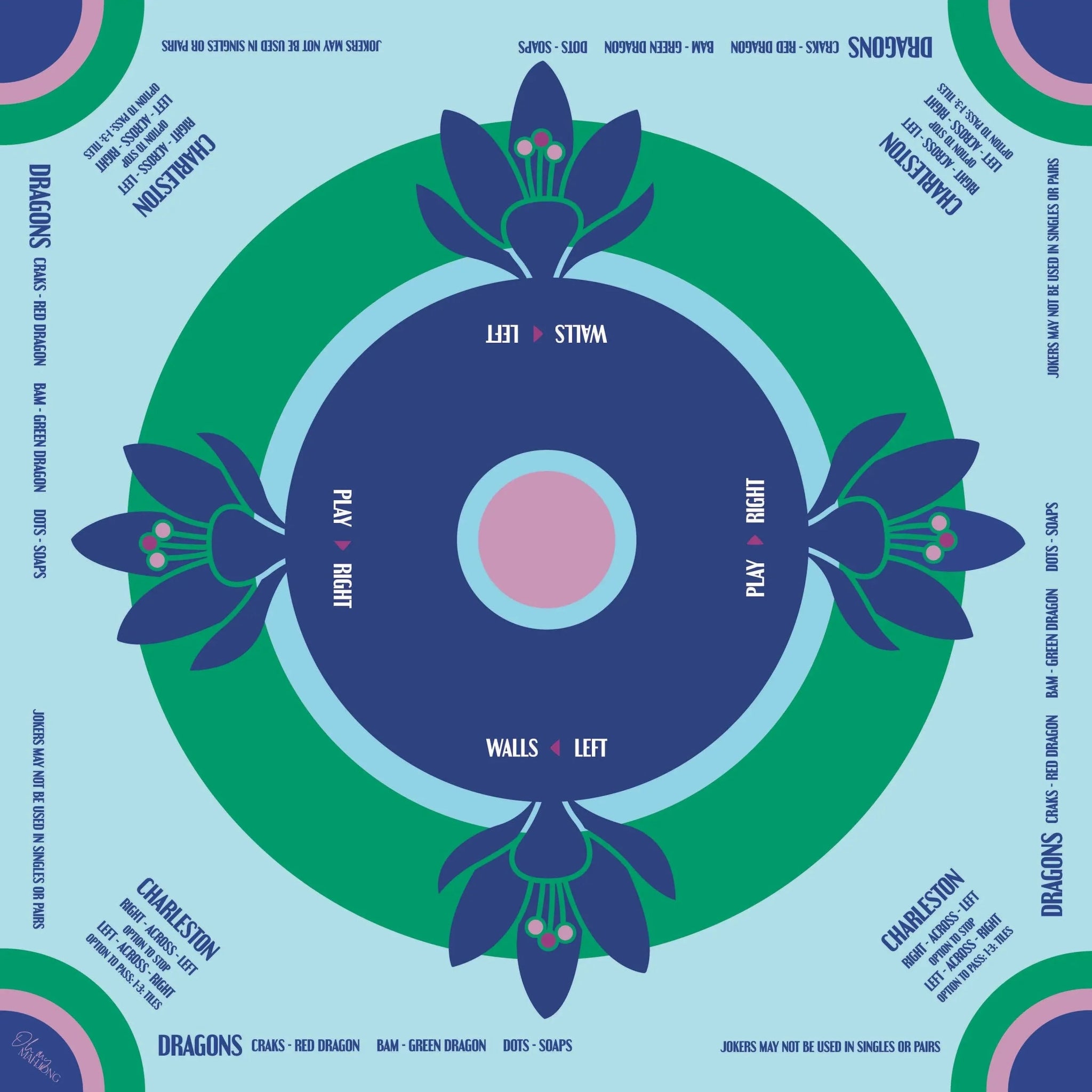  Soiree Mahjong Mat、mySite、elrpsem3k